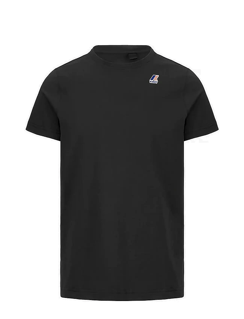 K-Way - LE VRAI EDOUARD - kortärmade t-shirts - black pure - 0