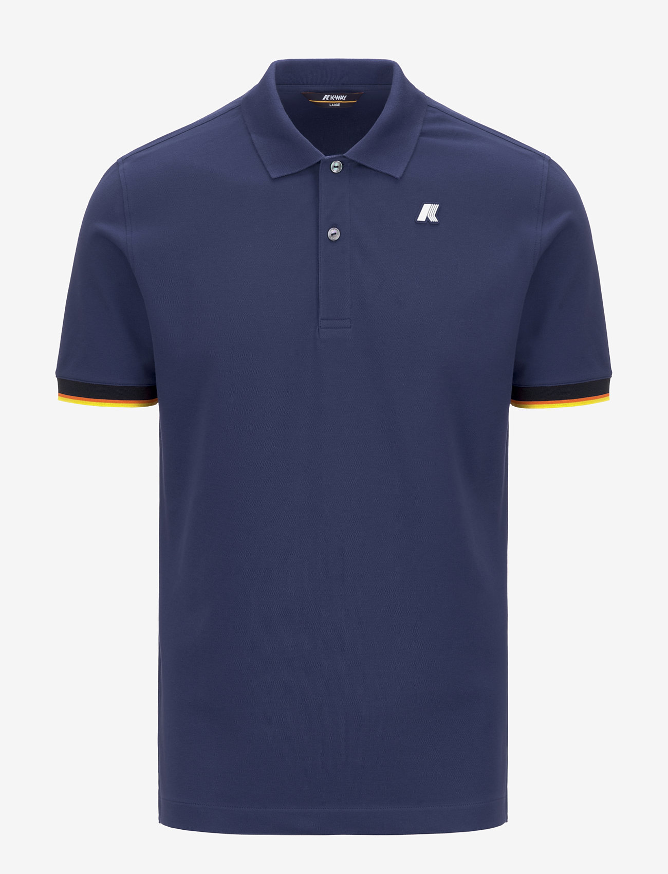 K-Way - VINCENT PIQUE - kortärmade pikéer - blue depth - 0