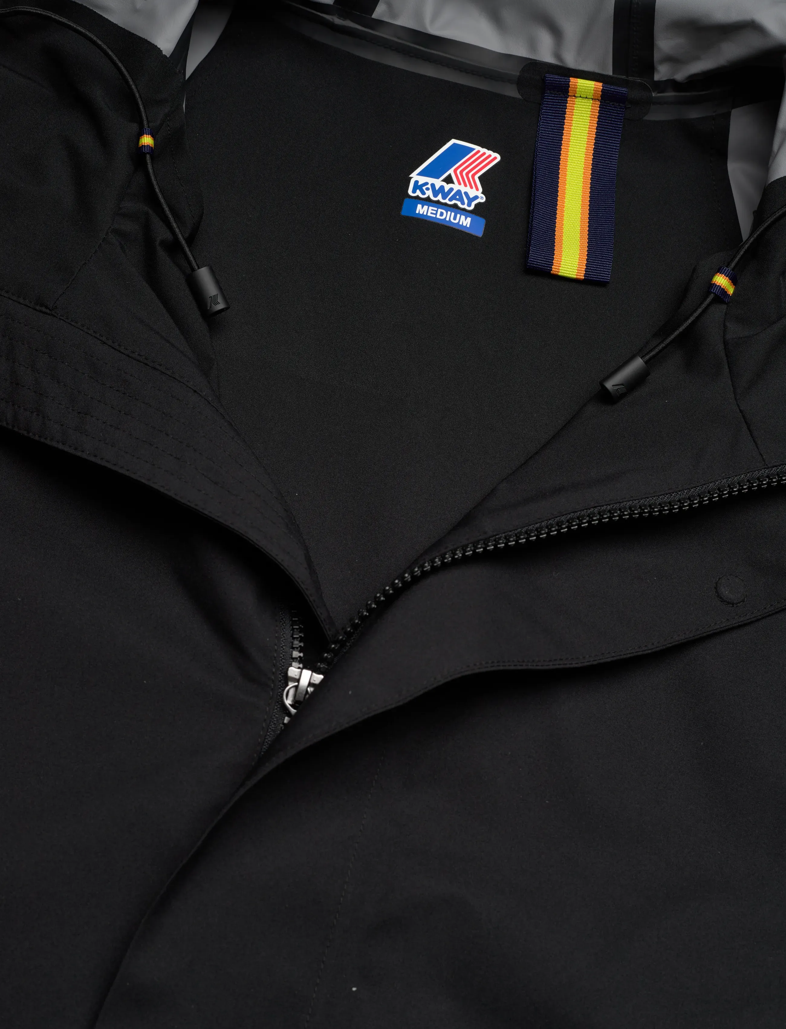 K-Way - TOMMY STRETCH 2L - parka stila mēteļi - black pure - 5