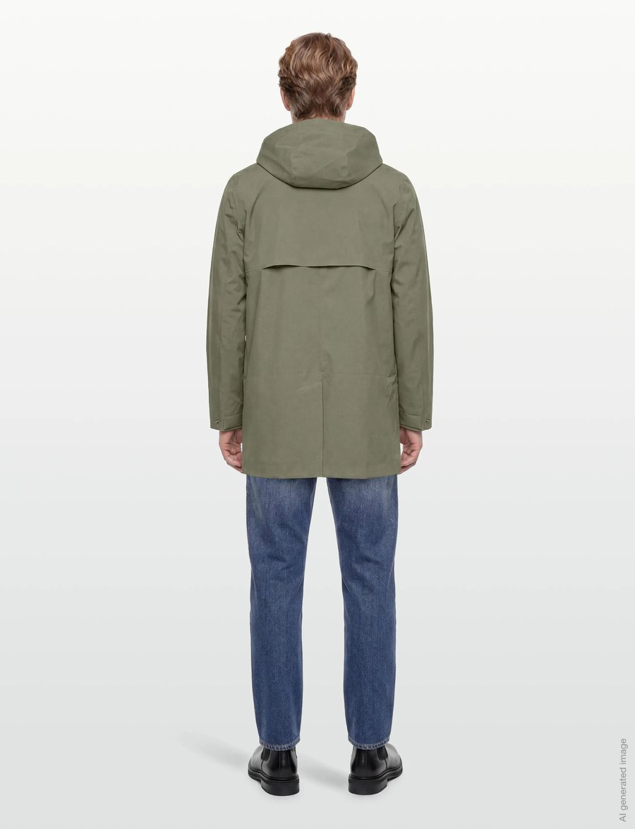 K-Way - TOMMY STRETCH 2L - léttir frakkar - green lichen - 4