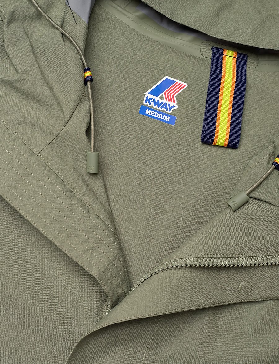 K-Way - TOMMY STRETCH 2L - léttir frakkar - green lichen - 5