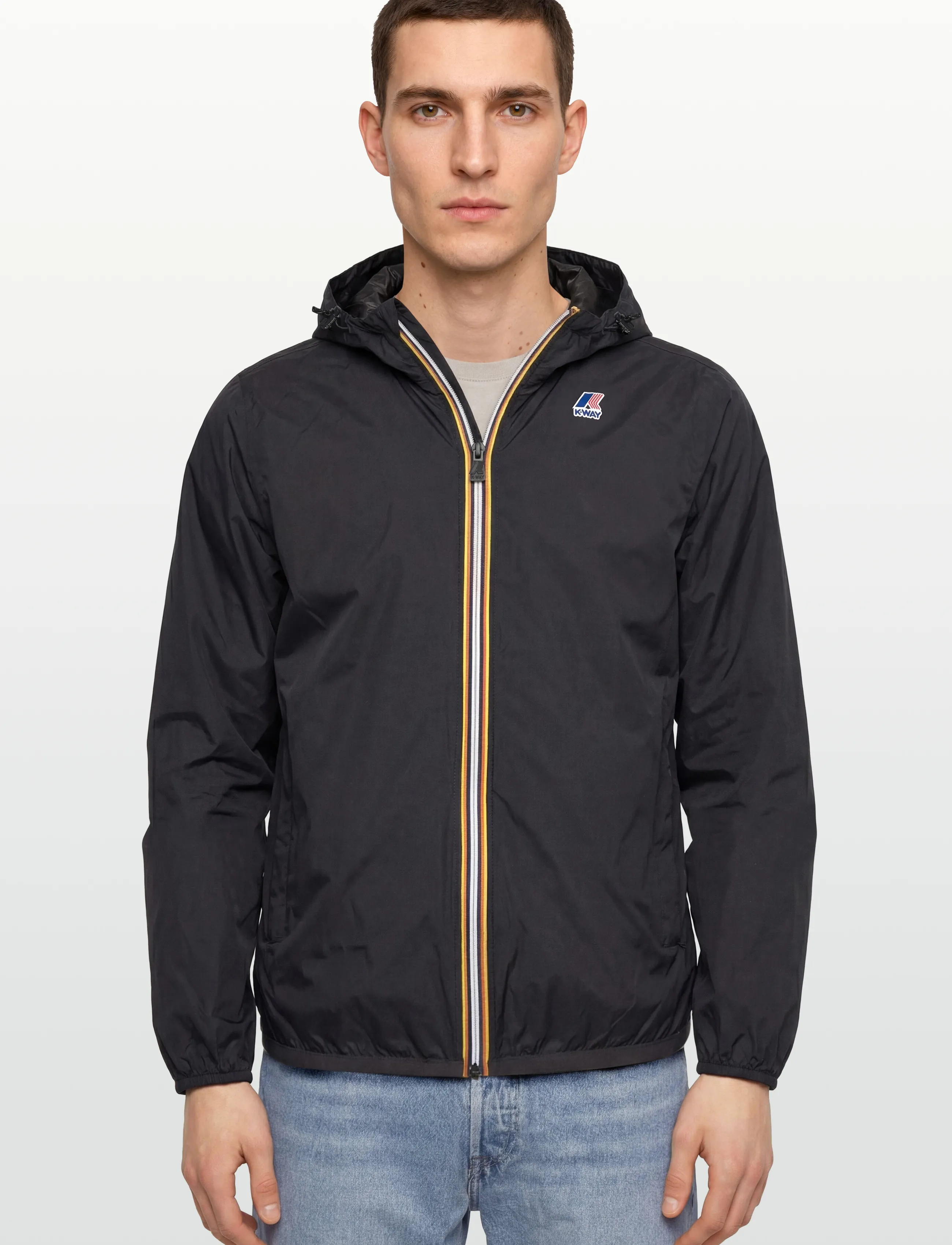 K-Way - LE VRAI 4.0 CLAUDE - vindjakker - black pure - 3