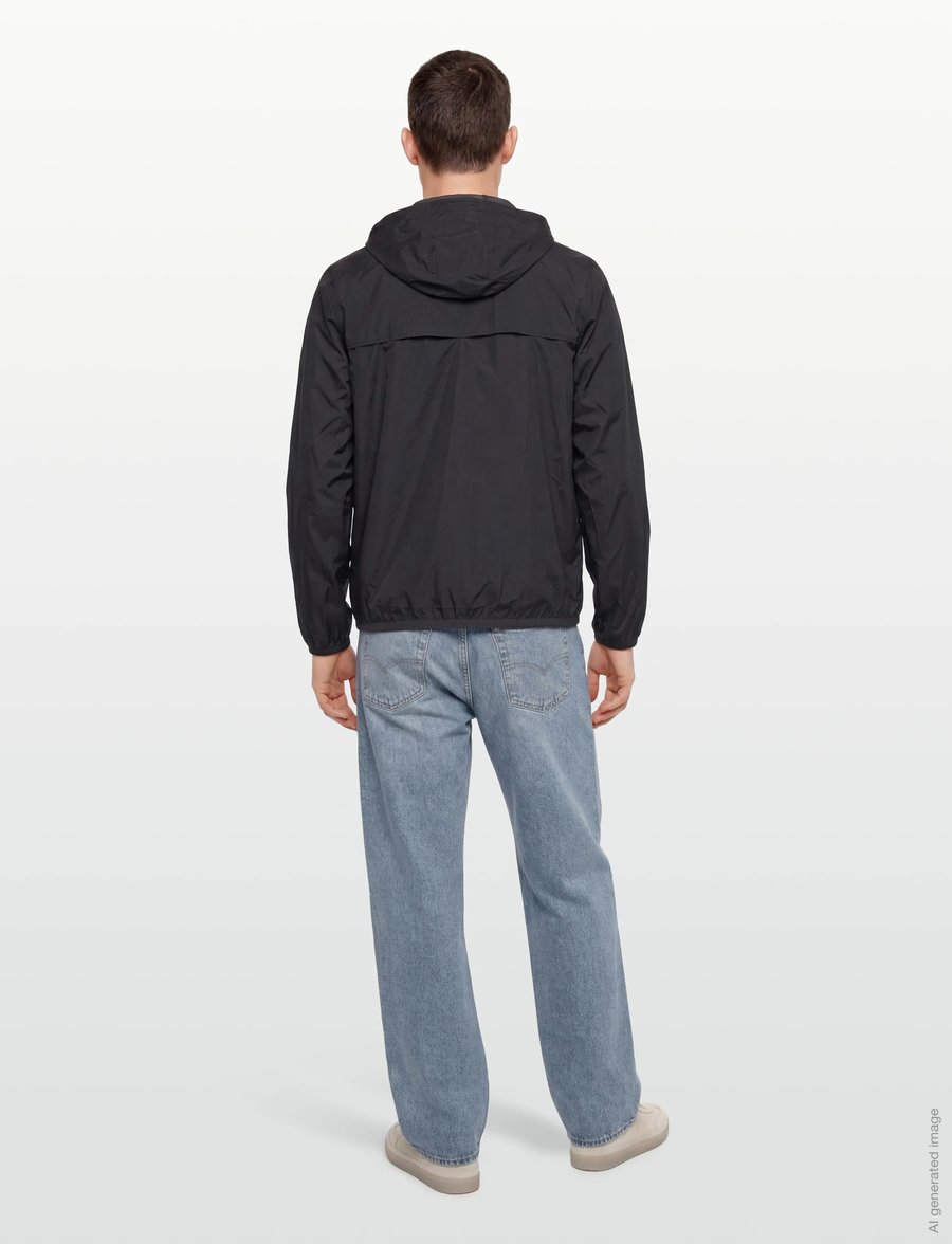 K-Way - LE VRAI 4.0 CLAUDE - forårsjakker - black pure - 4