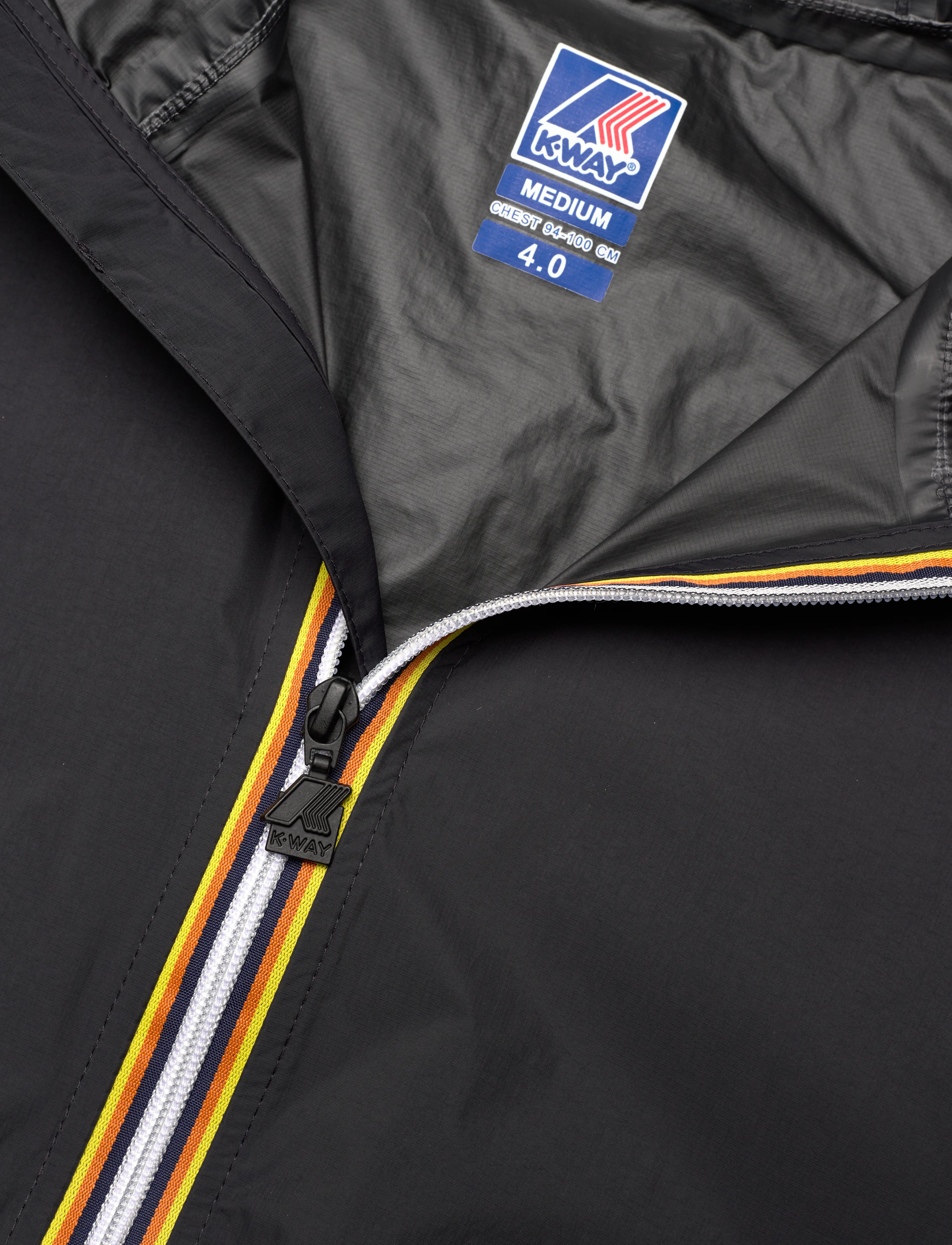 K-Way - LE VRAI 4.0 CLAUDE - vårjackor - black pure - 2