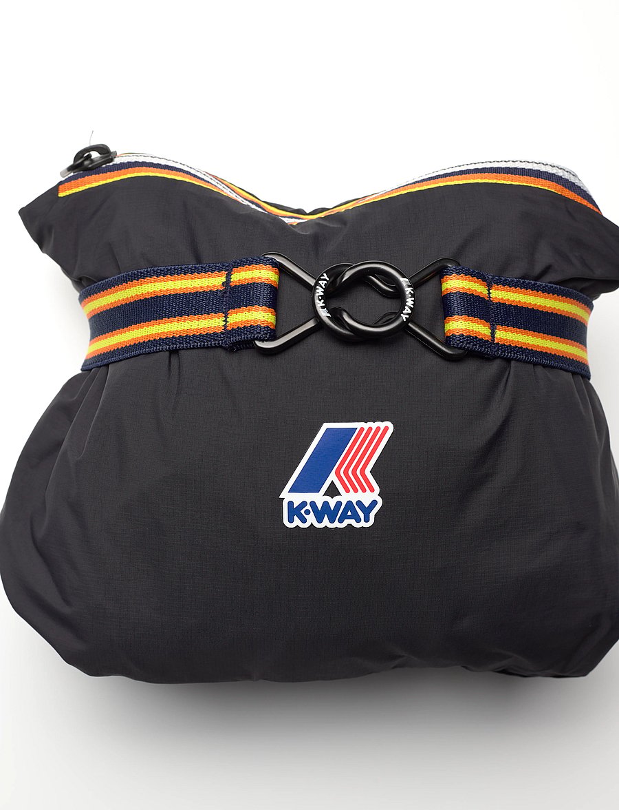 K-Way - LE VRAI 4.0 CLAUDE - vårjackor - black pure - 5