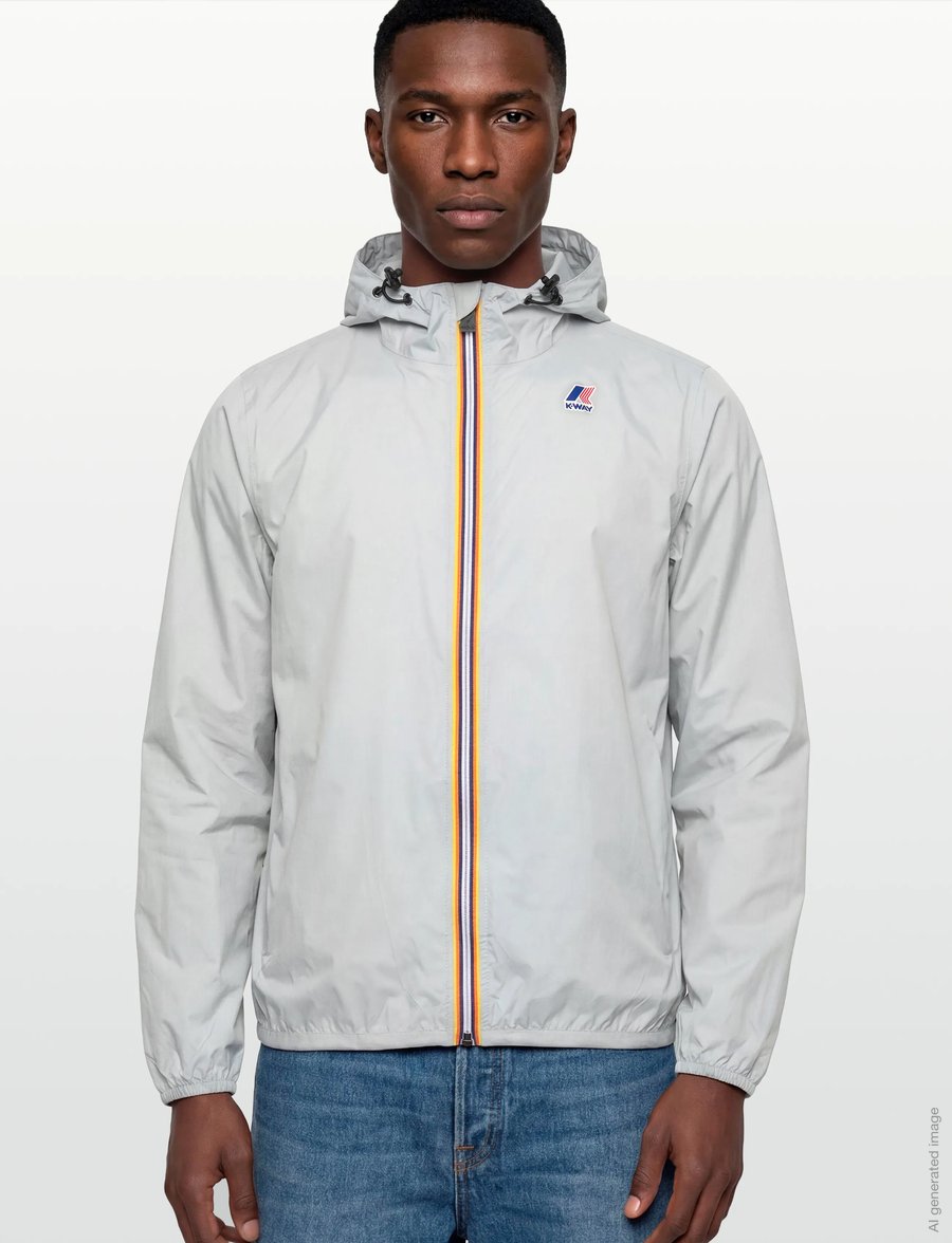 K-Way - LE VRAI 4.0 CLAUDE - kurtki wiosenne - grey - 3