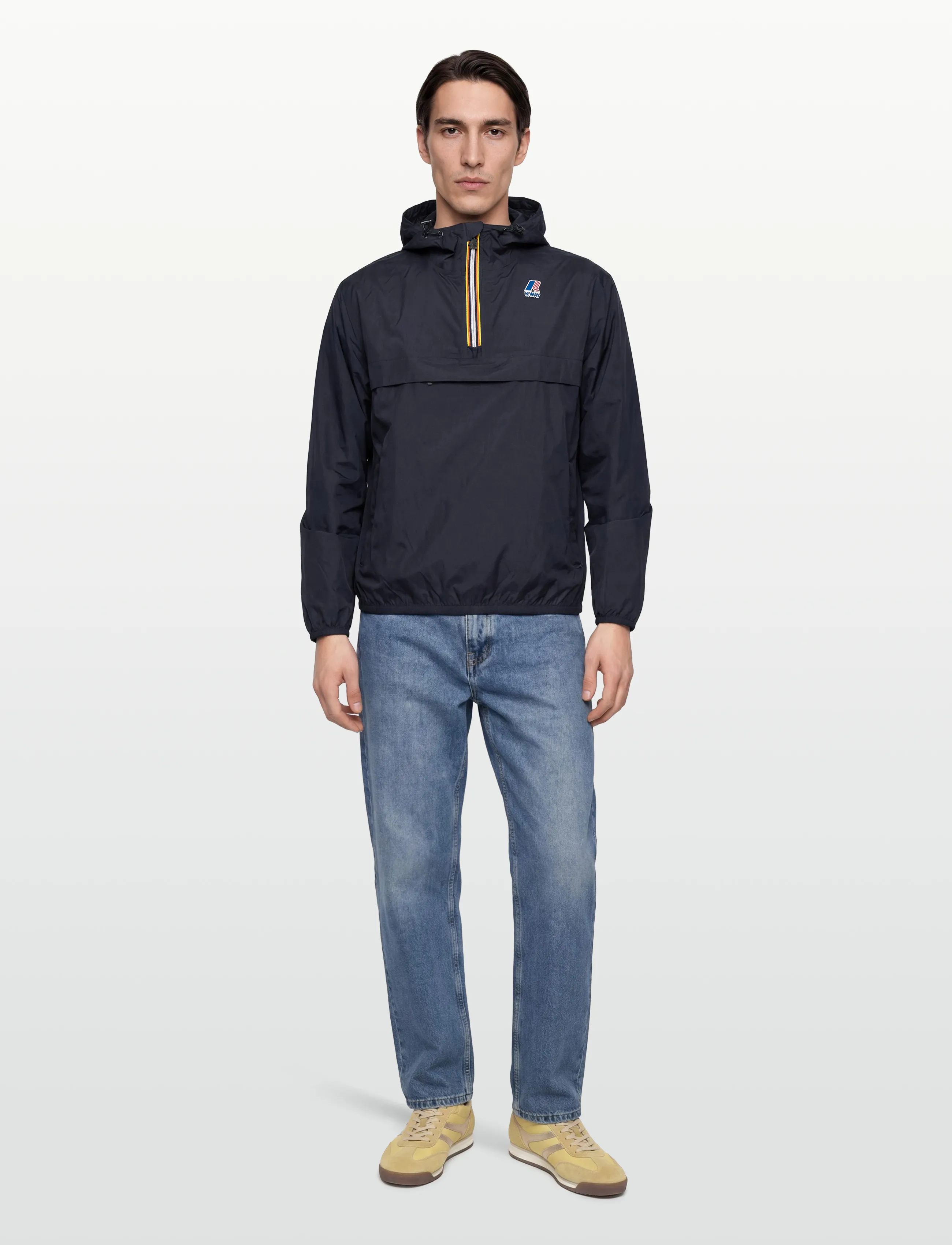 K-Way Le Vrai 4.0 Leon East, S, Navy, Jakker > Anorakker, Herre
