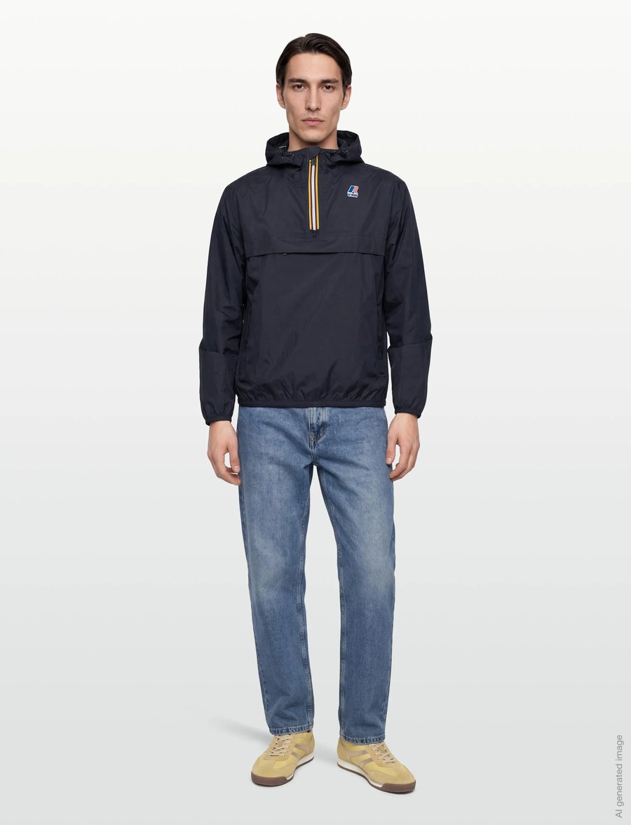 K-Way - LE VRAI 4.0 LEON EAST - anoraks - blue depth - 0