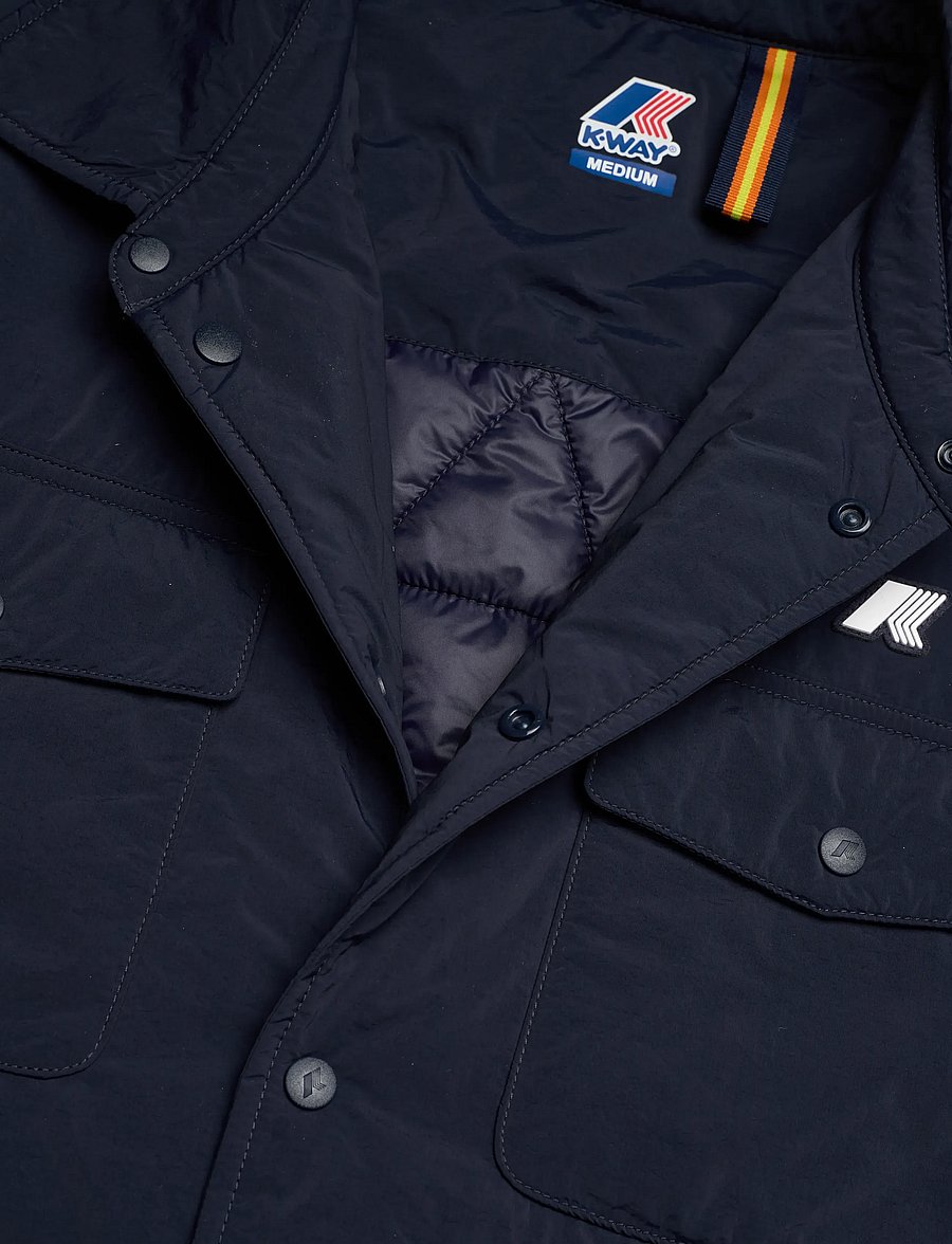 K-Way - UMBERT PLAIN WARM - daunenjacken - blue depth - 5