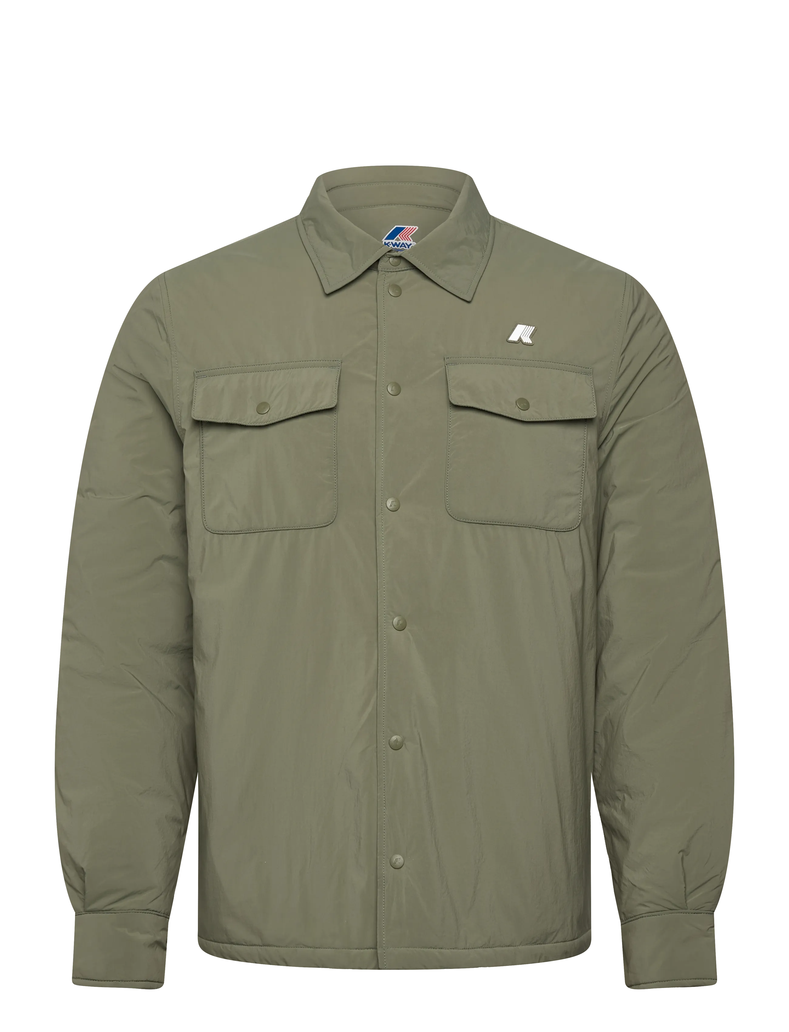 K-Way UMBERT PLAIN WARM - Voodriga joped - GREEN LICHEN / khaki/green