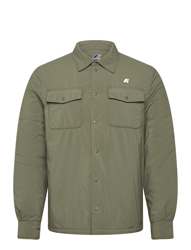 K-Way - UMBERT PLAIN WARM - dunjakker - green lichen - 0