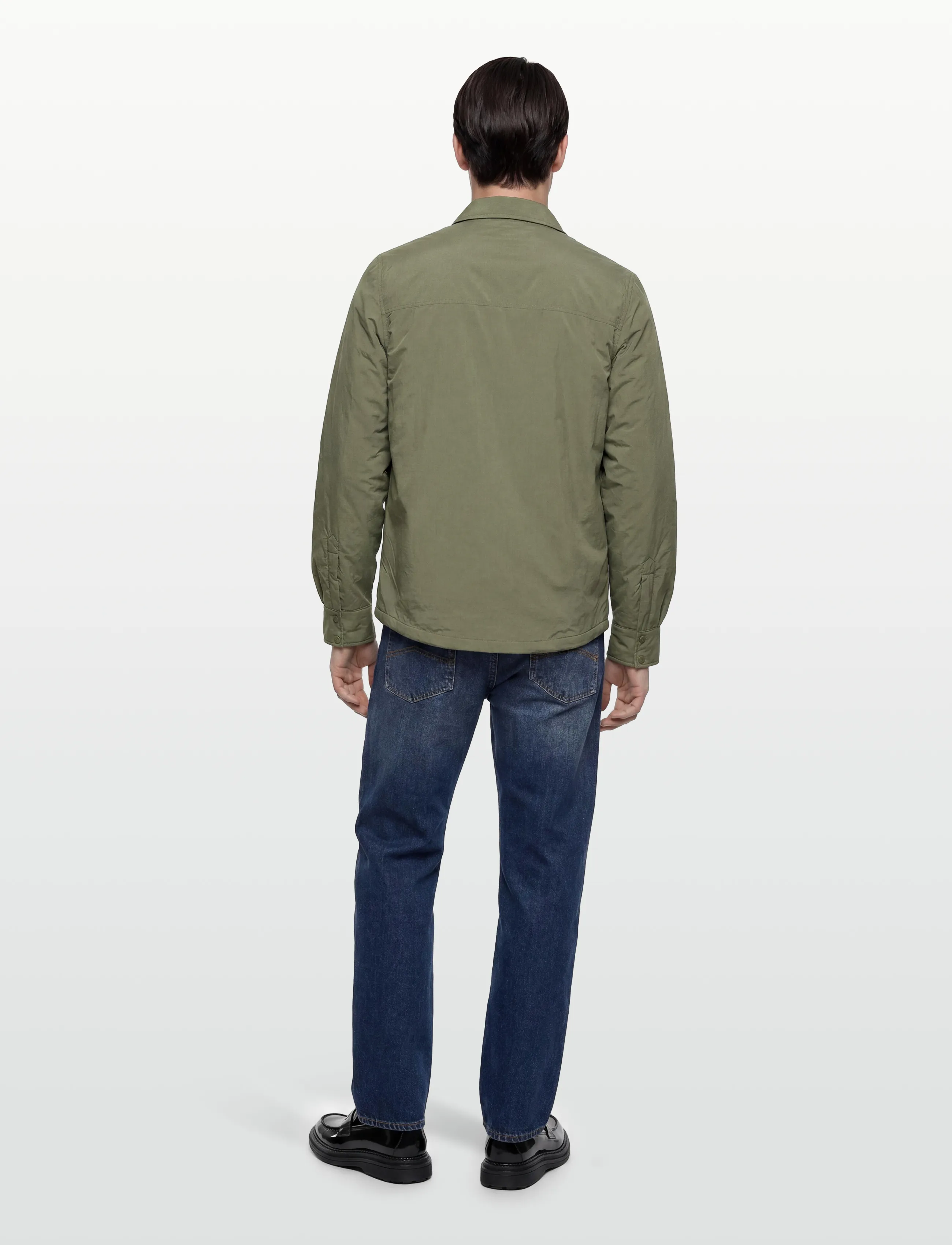 K-Way - UMBERT PLAIN WARM - down jackets - green lichen - 4