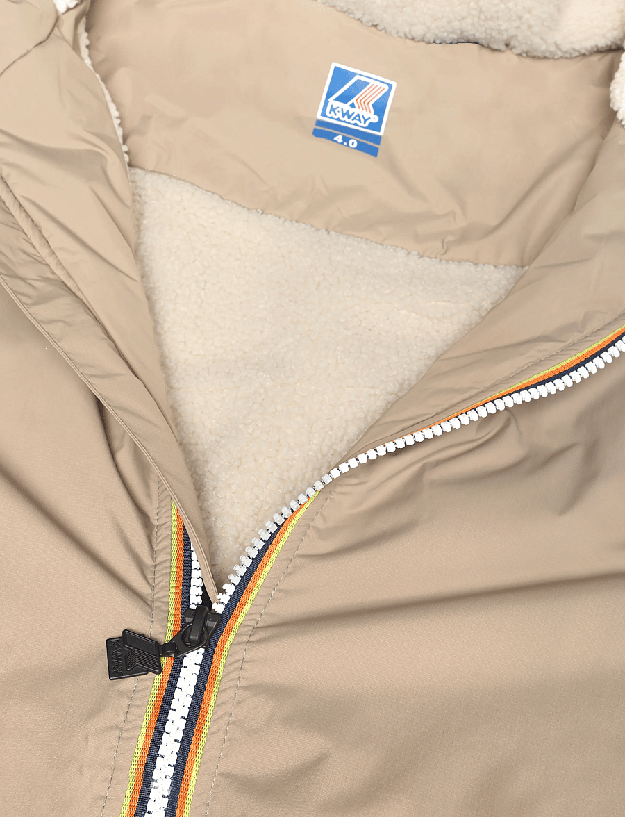 K-Way - LE VRAI 4.0 CLAUDE ORSETTO - daunenjacken - beige taupe - 2