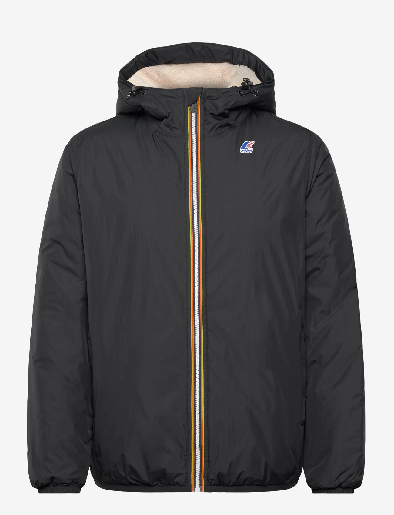 K-Way - LE VRAI 4.0 CLAUDE ORSETTO - padded jackets - black pure - 0