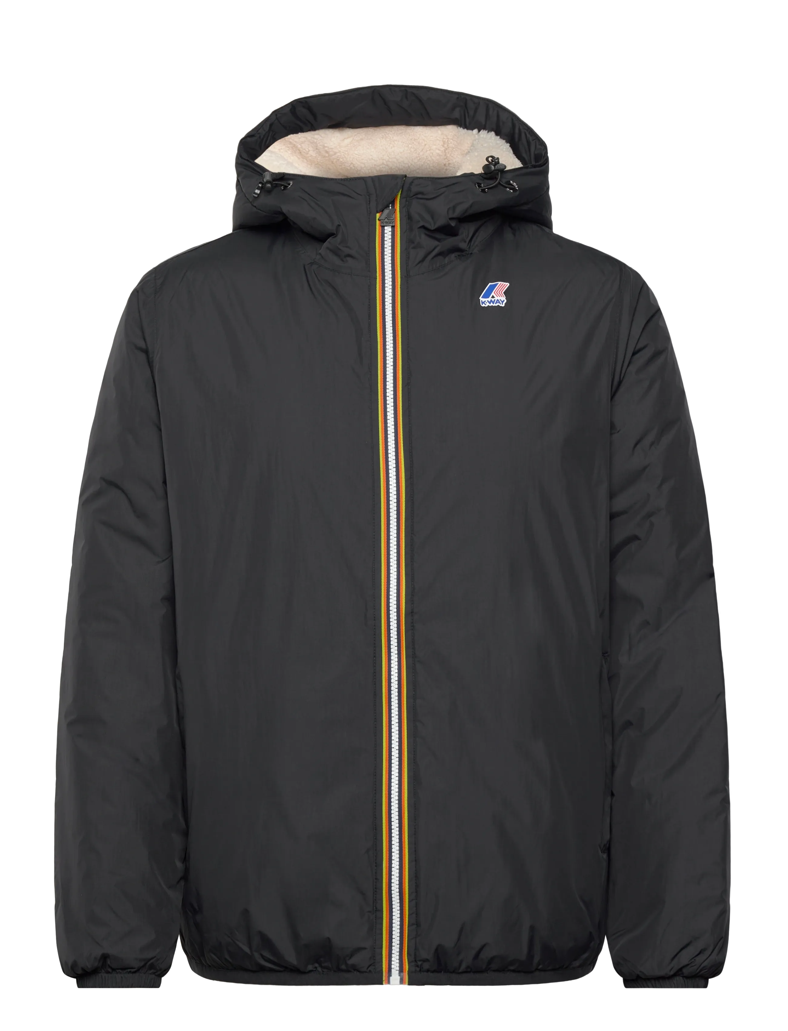 K-Way LE VRAI 4.0 CLAUDE ORSETTO - Jackor & rockar - BLACK PURE / black