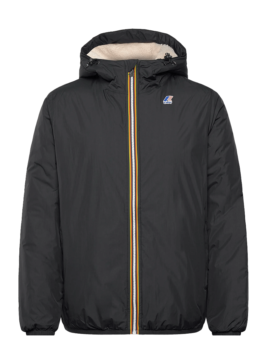 K-Way - LE VRAI 4.0 CLAUDE ORSETTO - daunenjacken - black pure - 1