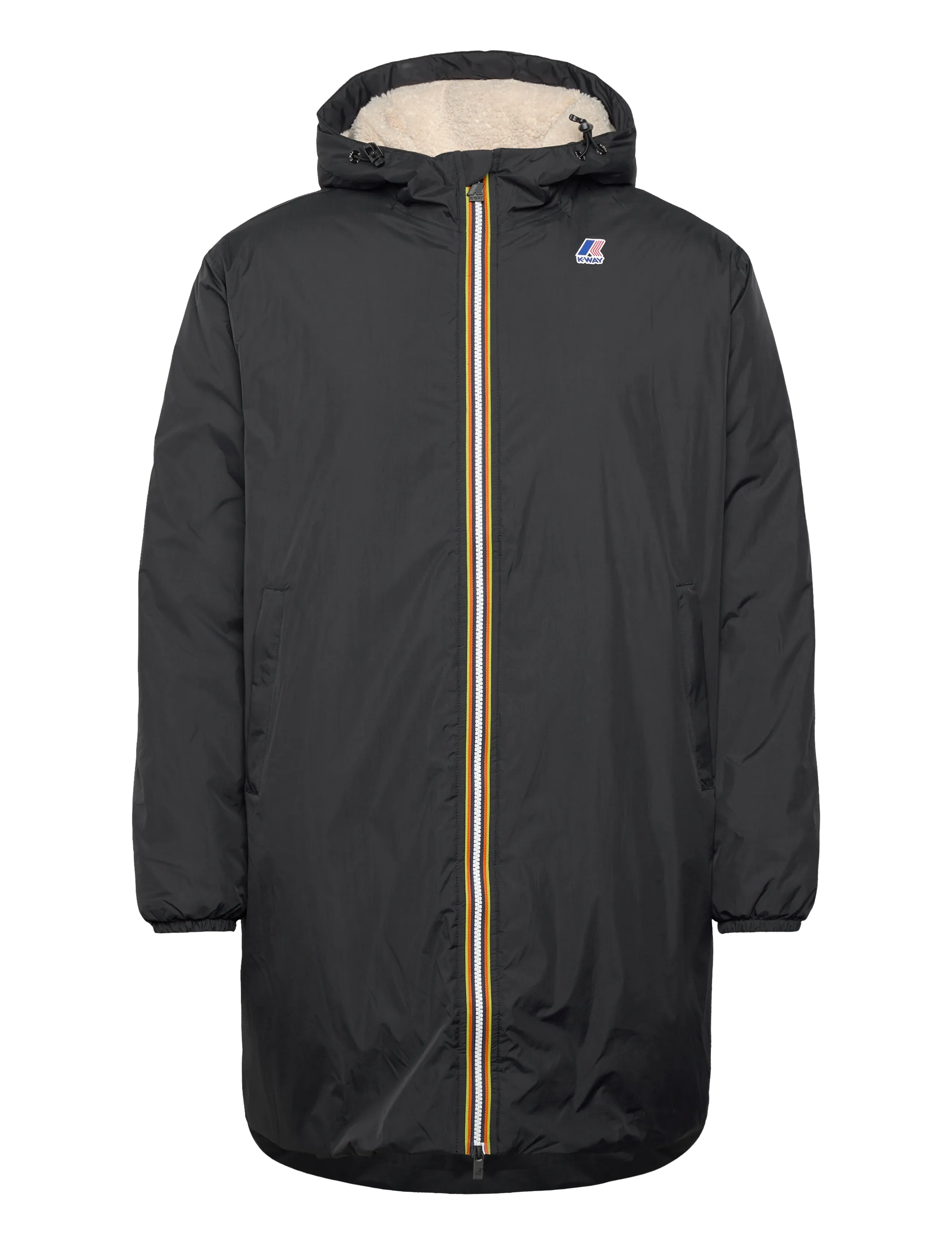 K-Way LE VRAI 4.0 EIFFEL EAST ORSETT - Clothing - BLACK PURE / black