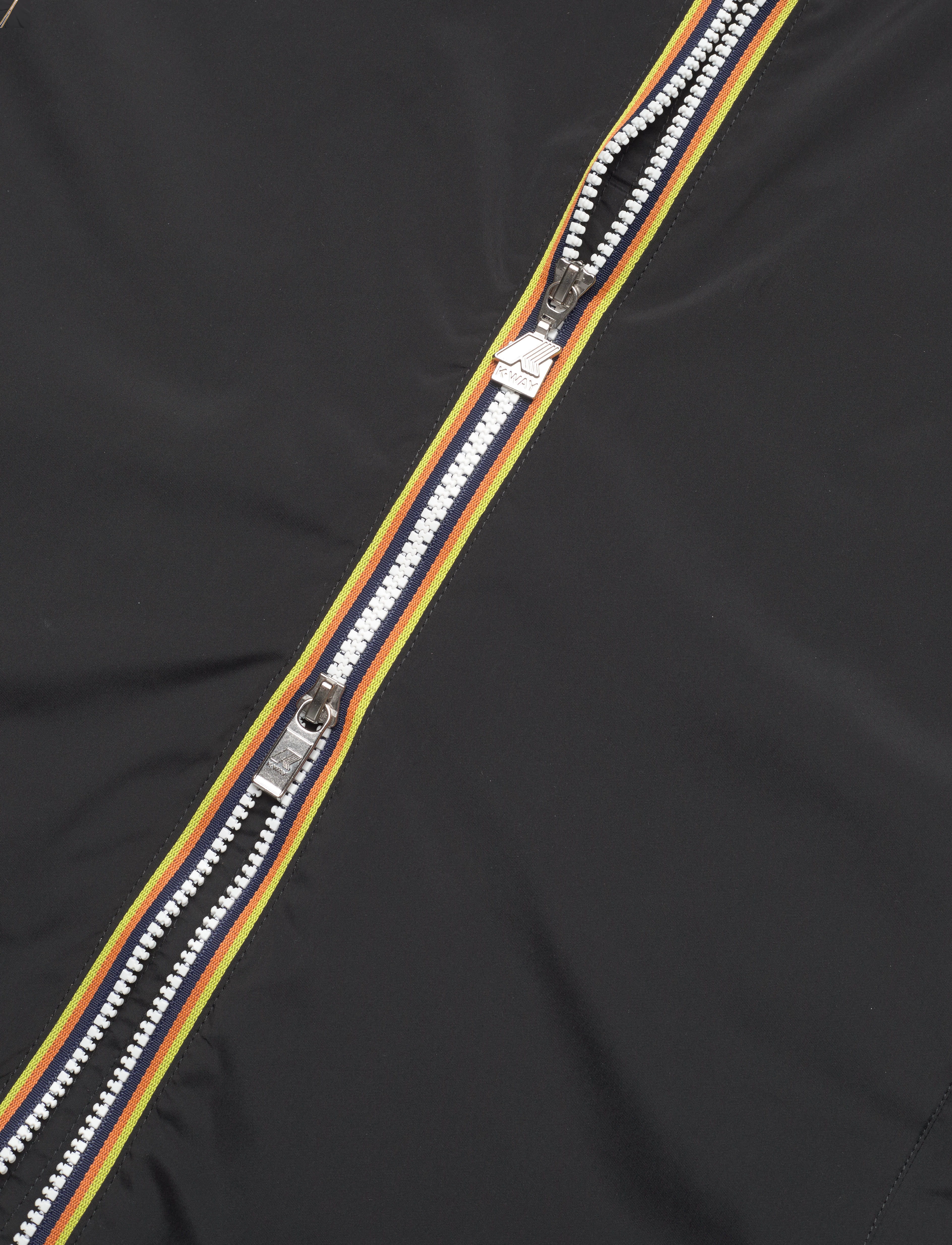 K-Way - VALEN STRETCH NYLON JERSEY - black pure - 4