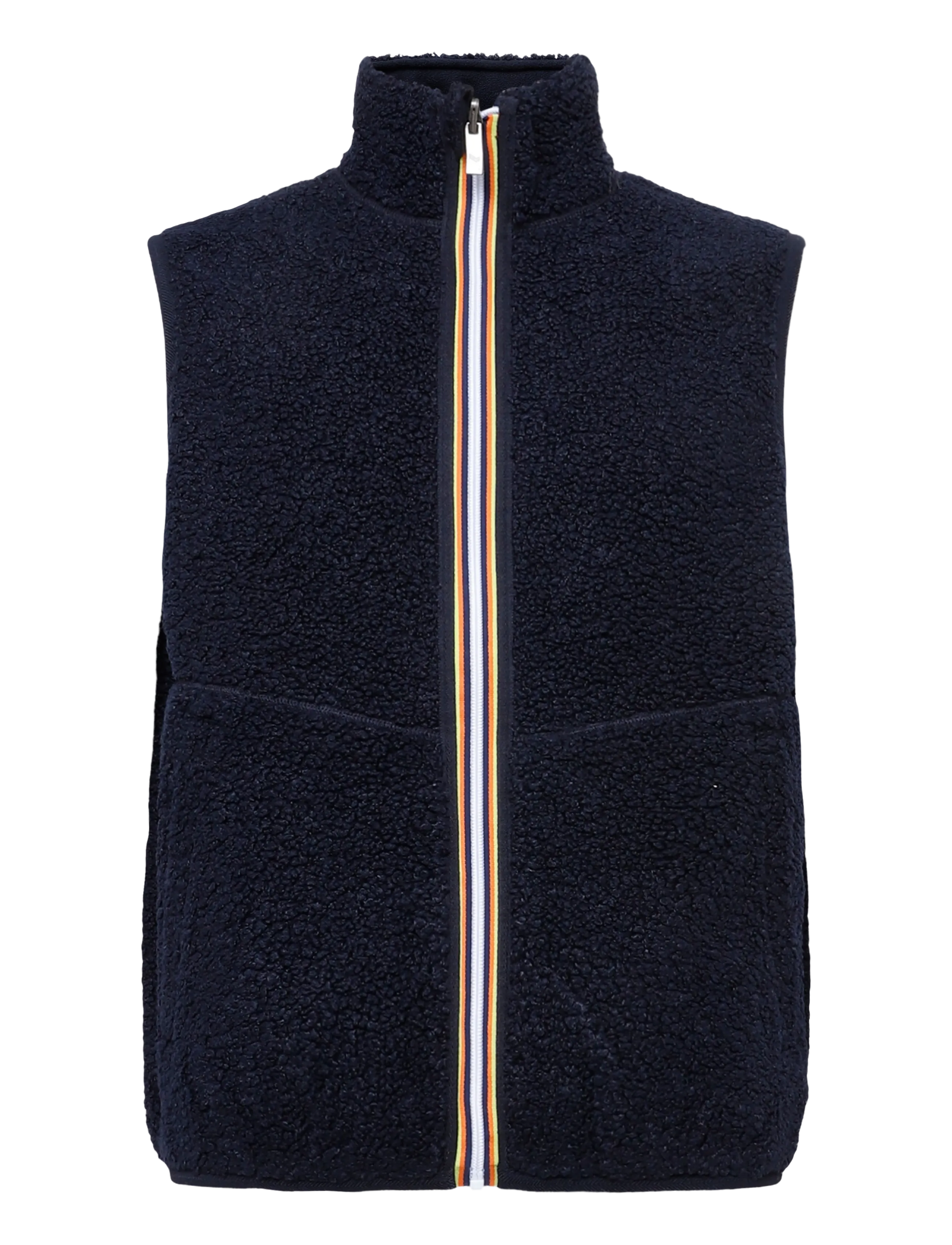 K-Way YANNICK SHERPA POLAR DOUBLE - Outerwear - BLUE DEPTH-BLUE DEPTH / navy