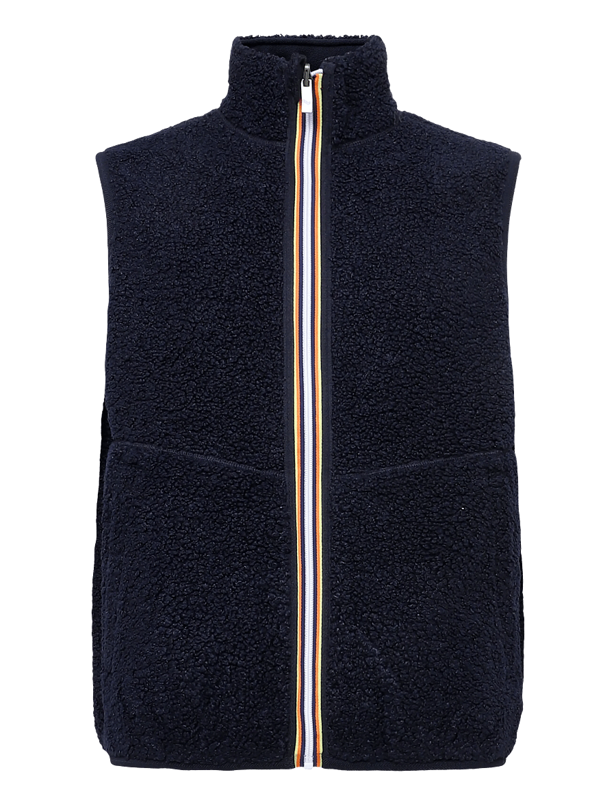 K-Way - YANNICK SHERPA POLAR DOUBLE - veste - blue depth-blue depth - 0