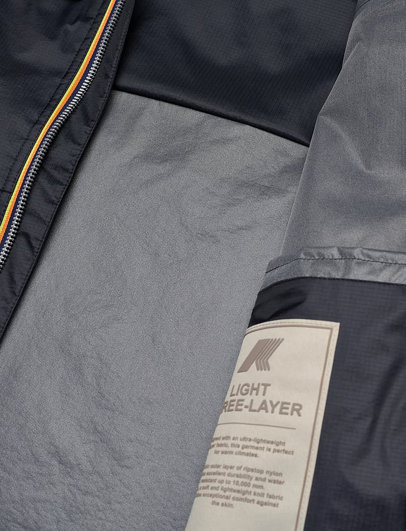 K-Way - CLAD EXTRA LIGHT 3L - outdoor jacken - blue depth - 5