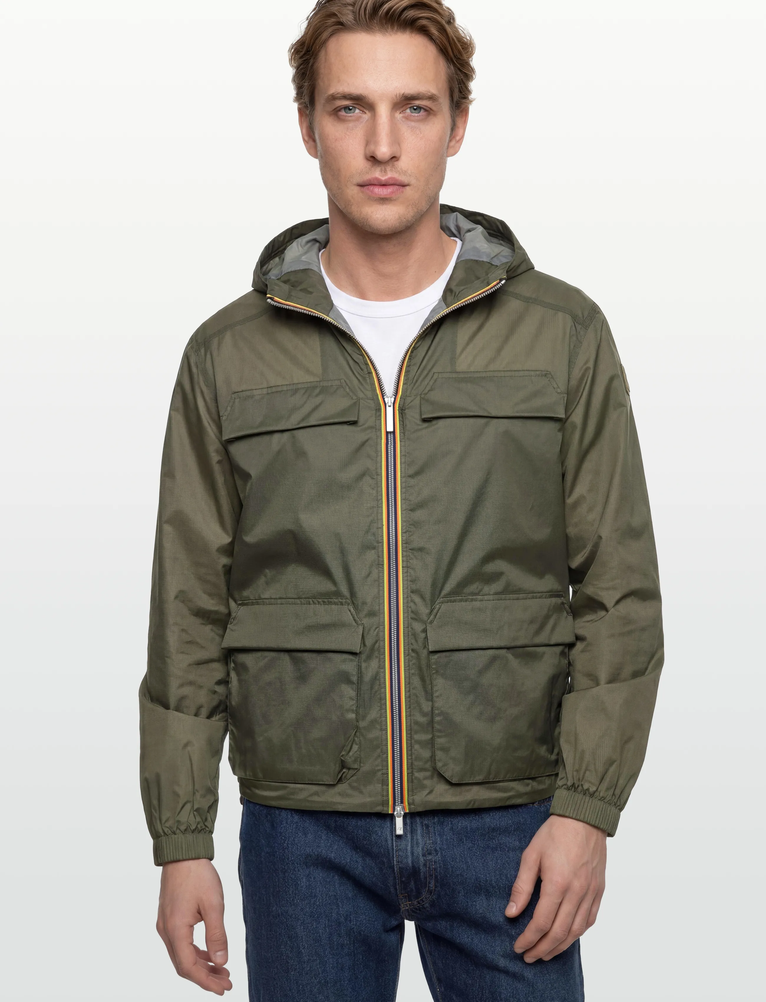 K-Way - CLAD EXTRA LIGHT 3L - wiosenne kurtki - green lichen - 3