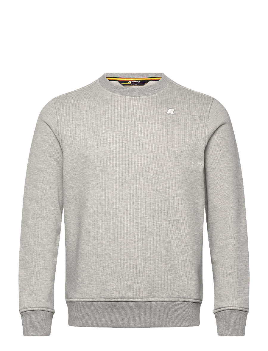 K-Way - BAPTISTE FRENCH TERRY - shop efter stil - grey mid mel - 1
