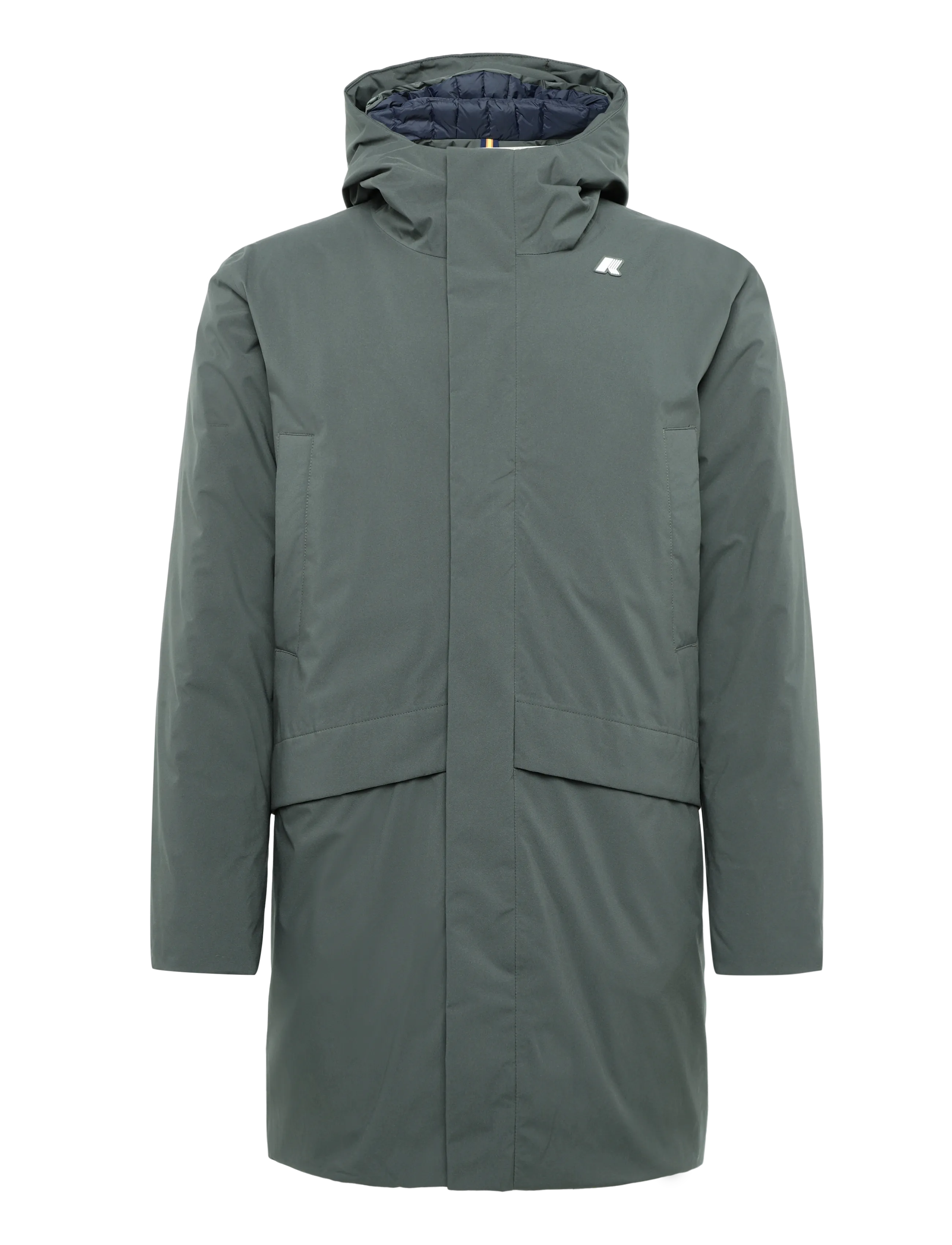 K-Way JARNO ST THERMO - Jakker - GREEN BLACKISH  - BLUE DEPTH / green