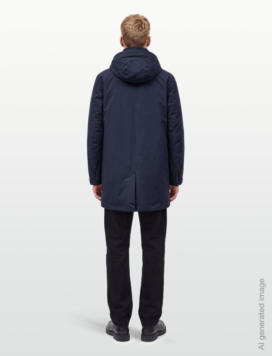 K-Way - JARNO ST THERMO - winterjacken - blue depth - green army - 4