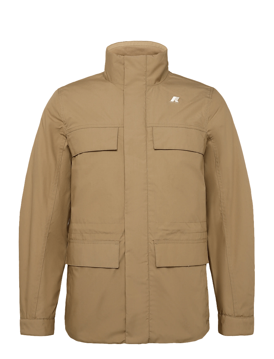 K-Way - MANUENE WARM MICRO CANVAS - daunenjacken - beige khaki - 1