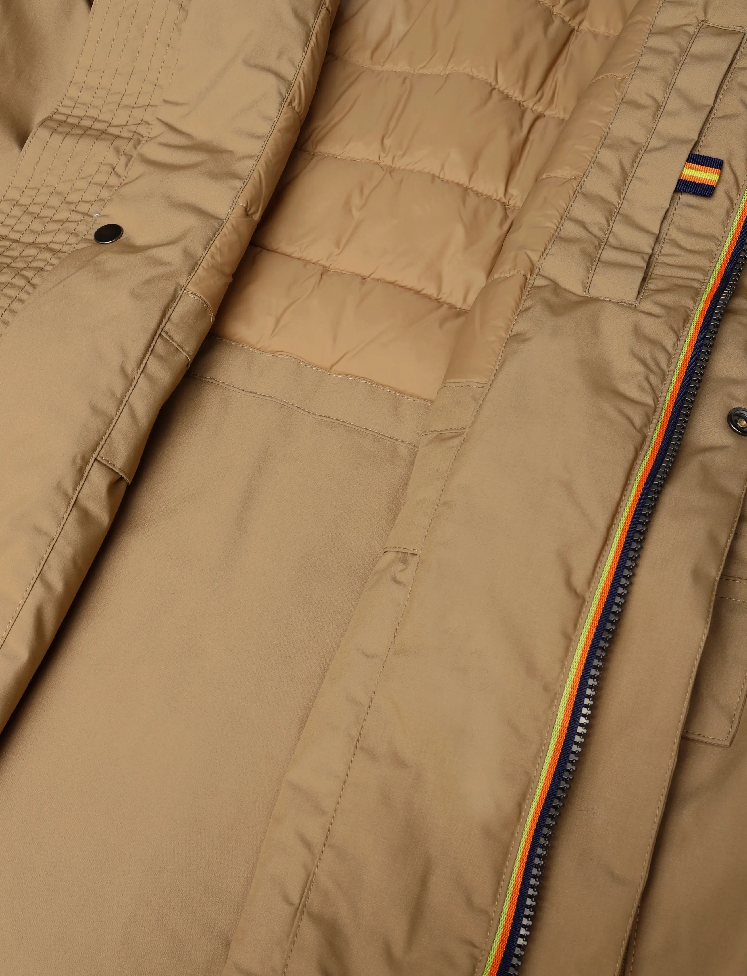 K-Way - MANUENE WARM MICRO CANVAS - sulejoped - beige khaki - 4