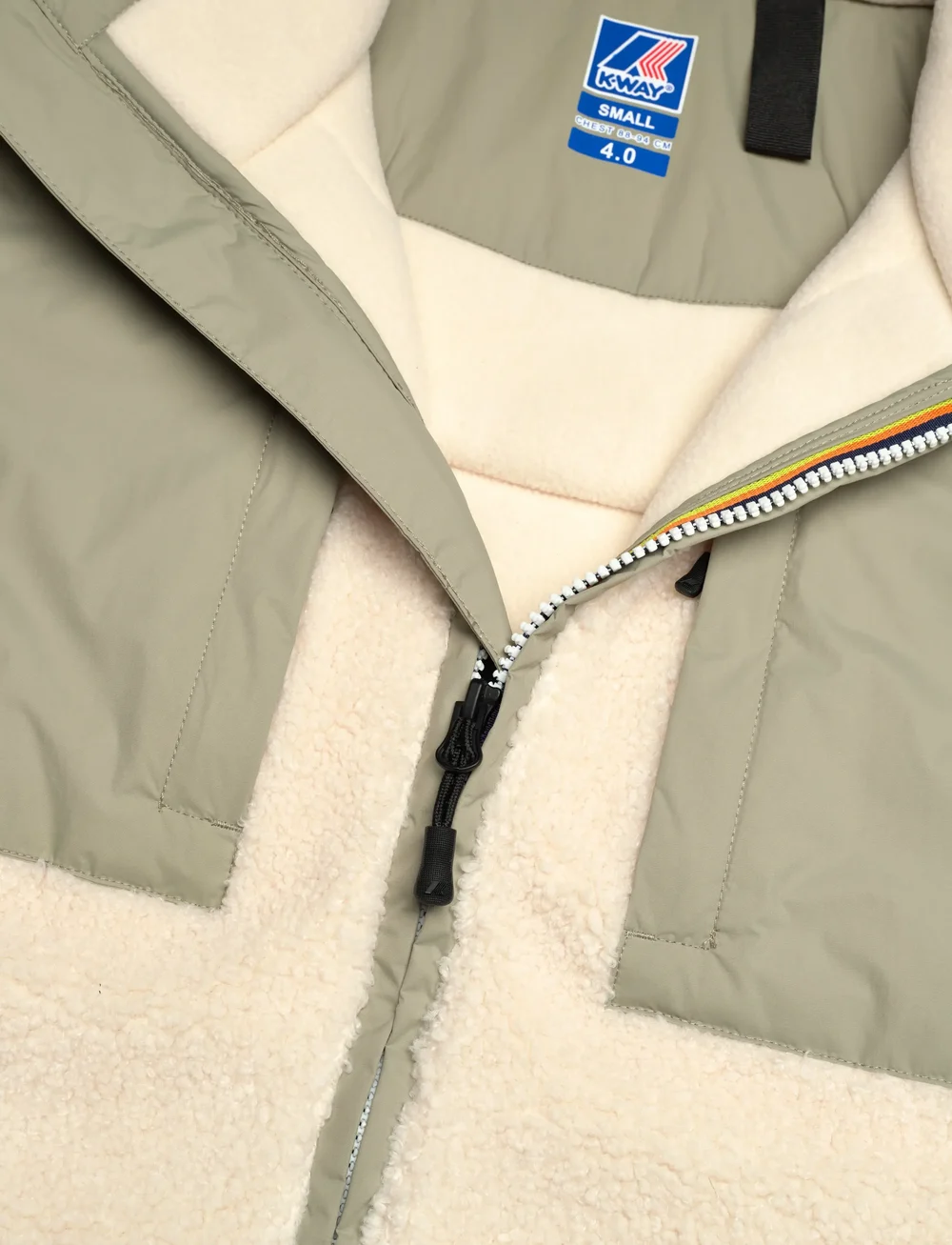 K-Way - VITAL 4.0 ORSETTO - vests - green oak-ecru - 2