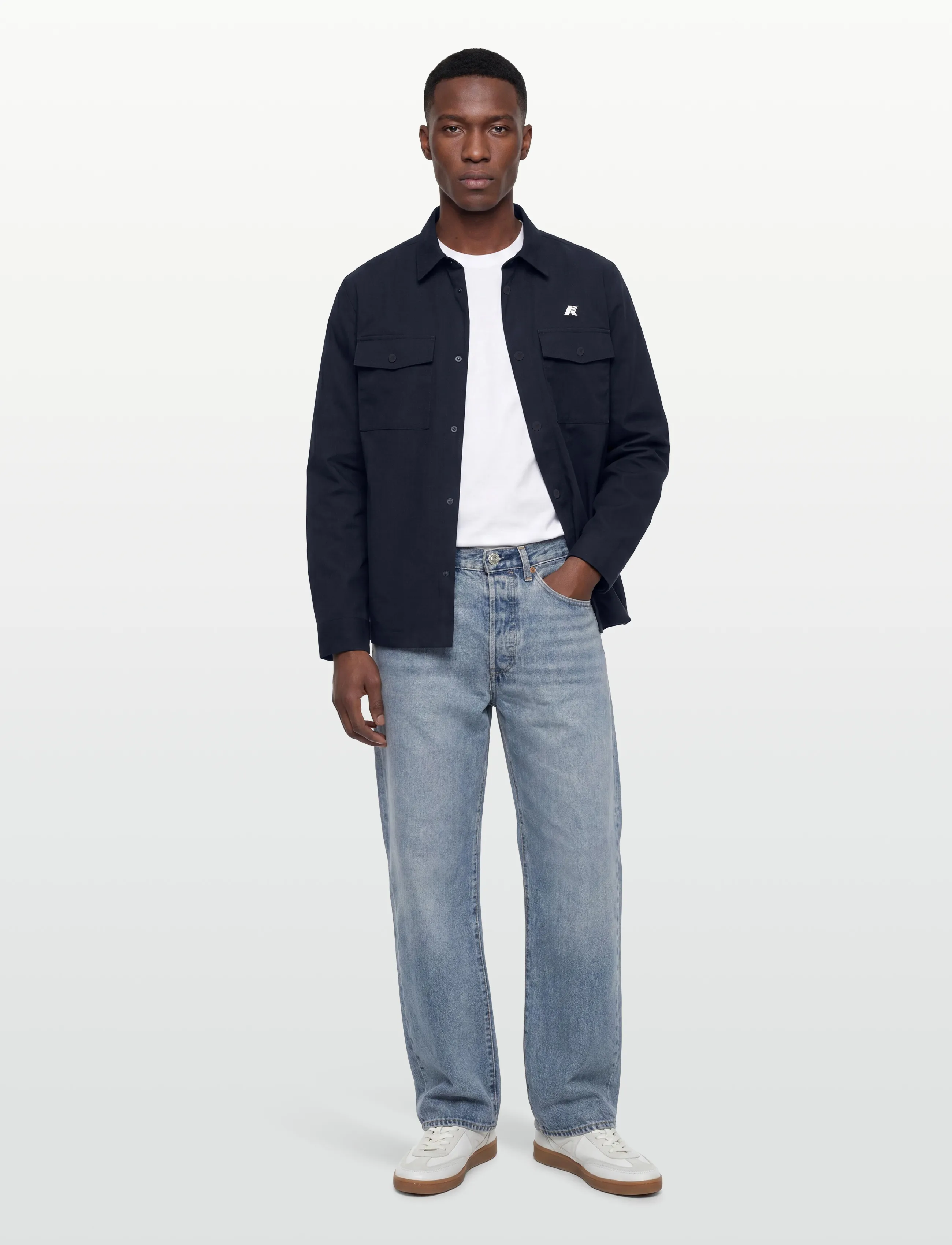 K-Way Umbert Stretch 2Layers, S, Navy, Jakker > Lette Jakker, Herre