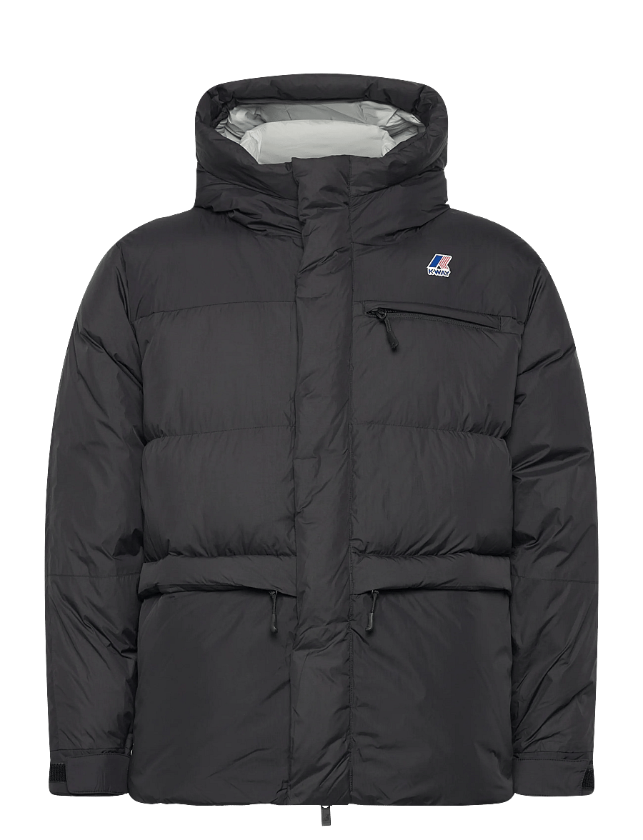 K-Way - LE VRAI 4.0 AURELE HEAVY WARM - kurtki puchowe - black pure - 0