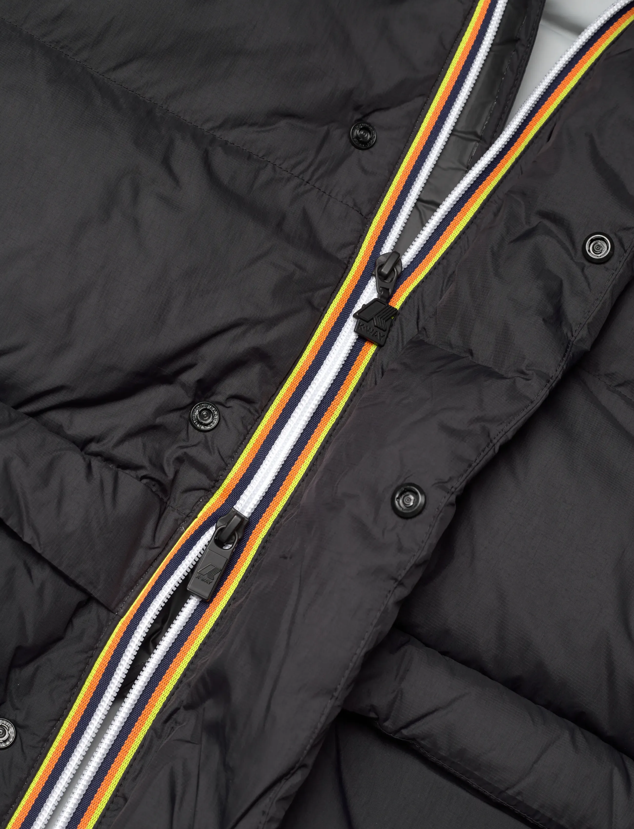 K-Way - LE VRAI 4.0 AURELE HEAVY WARM - kurtki puchowe - black pure - 3