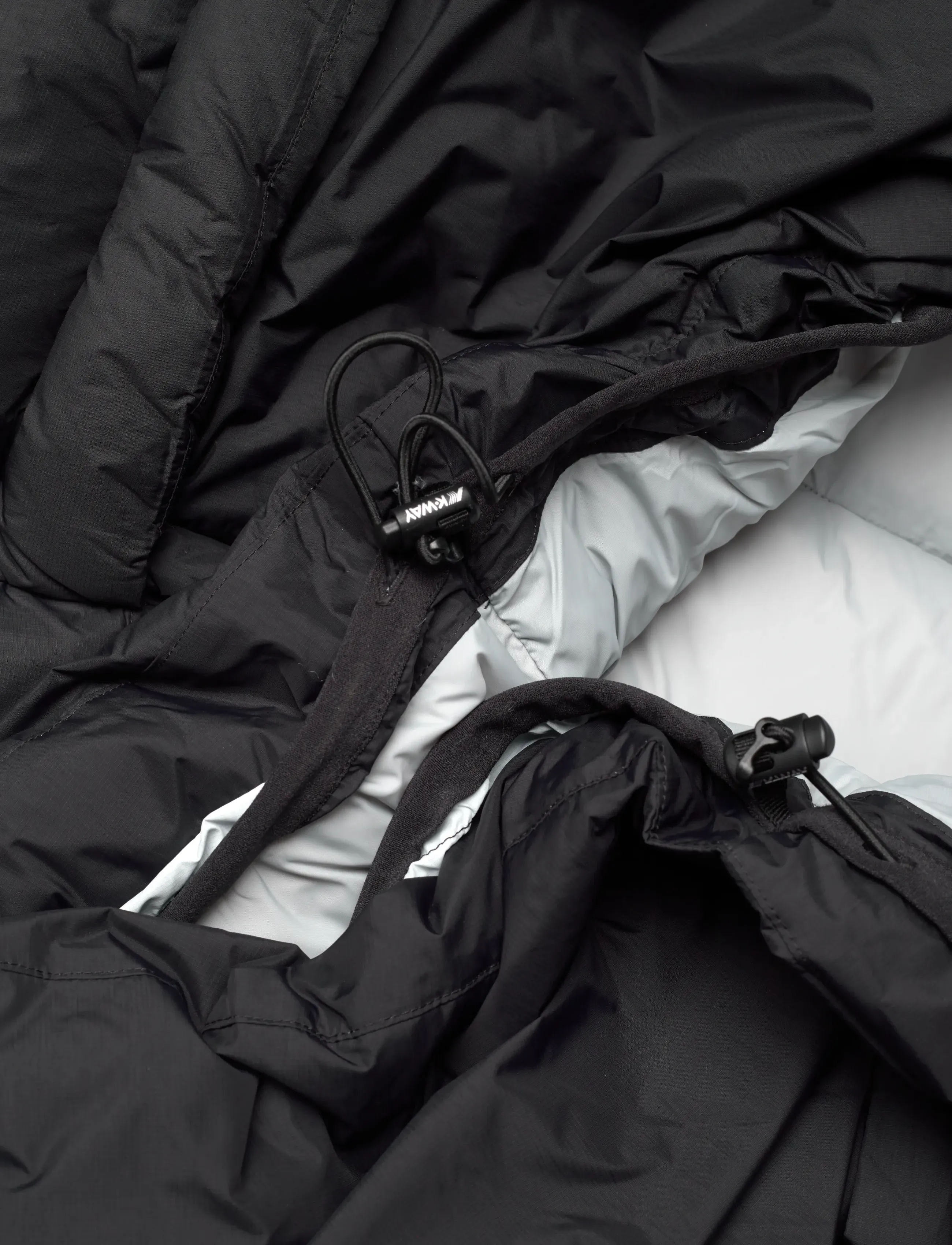 K-Way - LE VRAI 4.0 AURELE HEAVY WARM - kurtki puchowe - black pure - 4