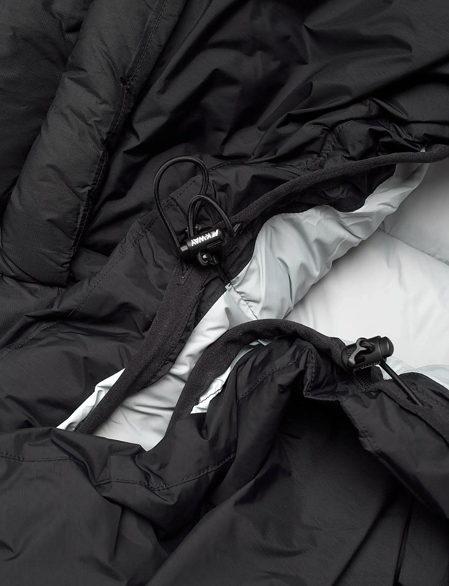 K-Way - LE VRAI 4.0 AURELE HEAVY WARM - kurtki puchowe - black pure - 4