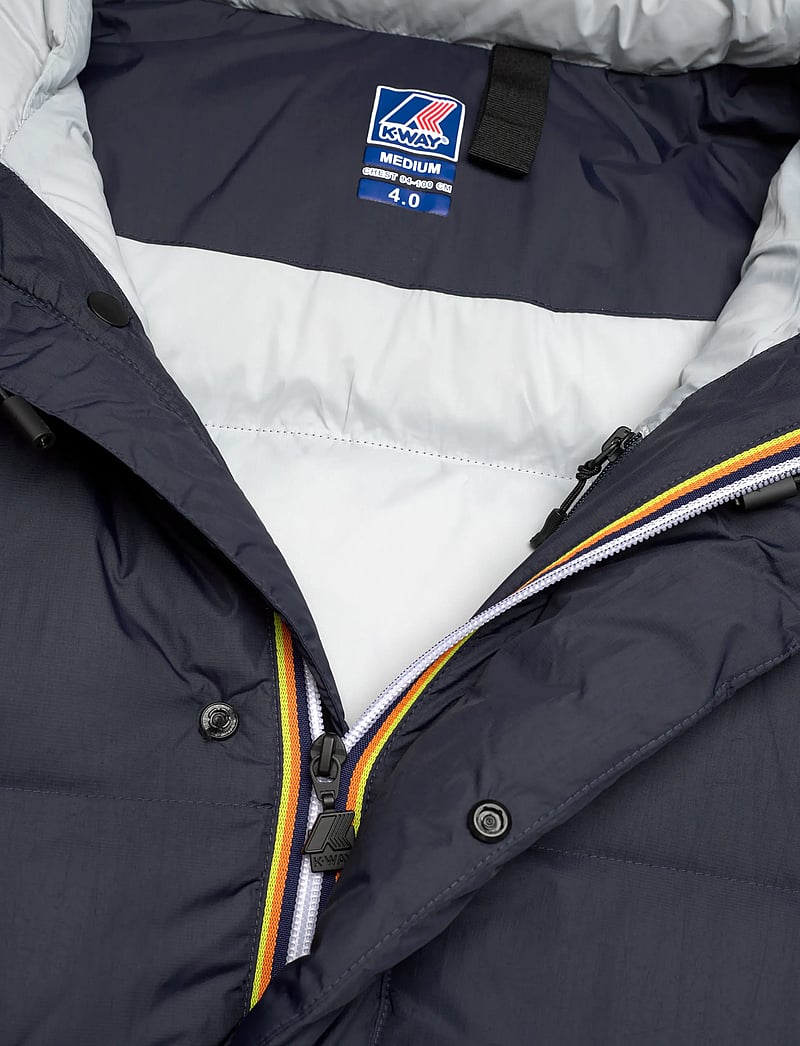 K-Way - LE VRAI 4.0 AURELE HEAVY WARM - down jackets - blue depth - 4