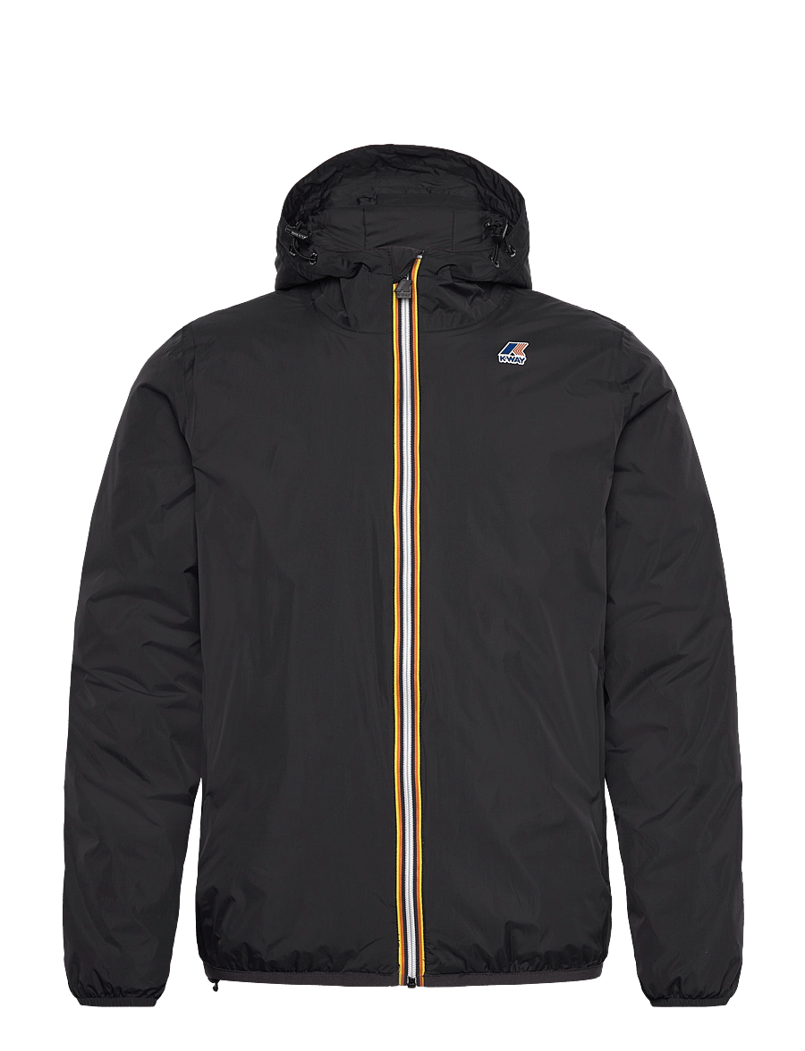 K-Way - LE VRAI 4.0 CLAUDE WARM - vestes de printemps - black pure - 0