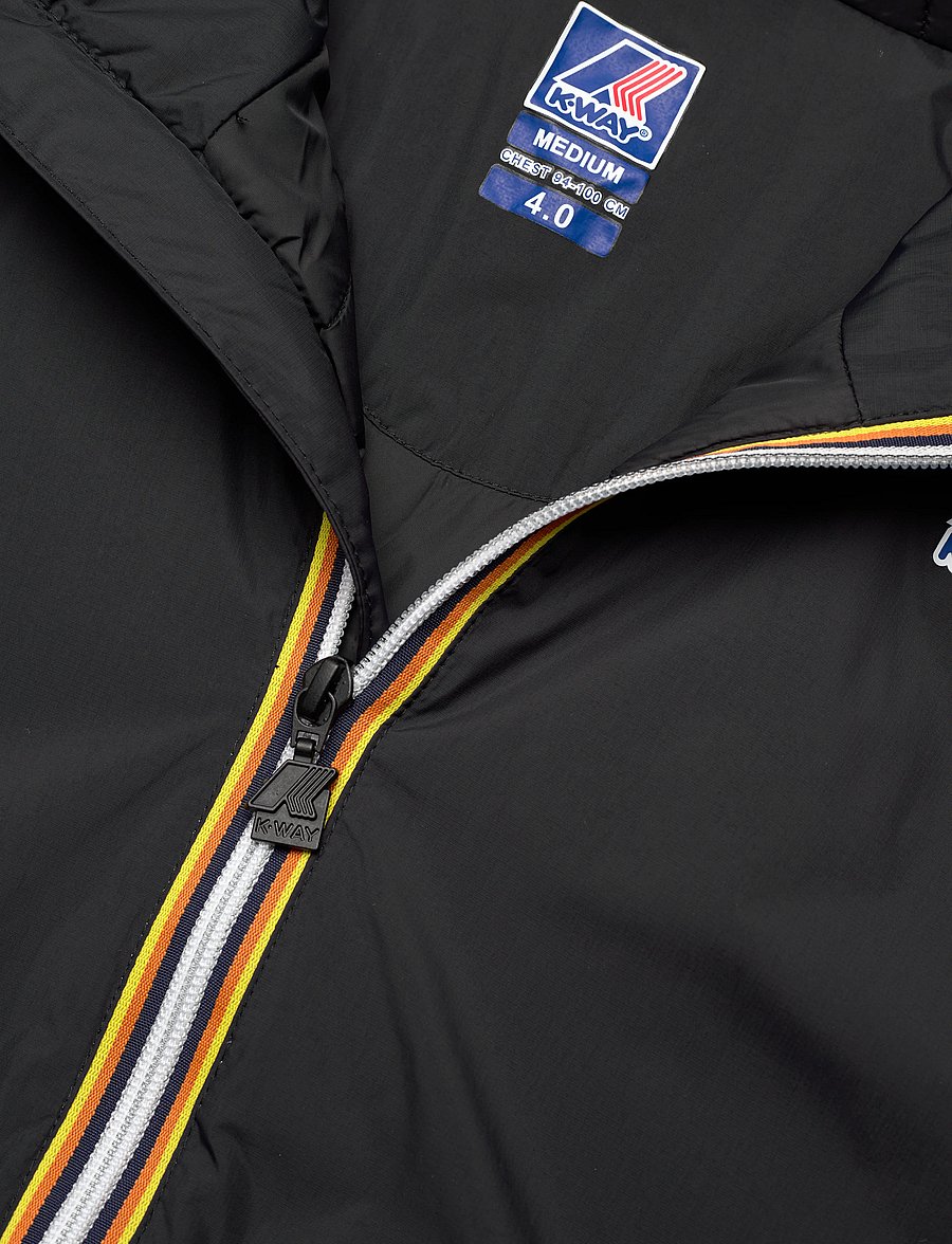 K-Way - LE VRAI 4.0 CLAUDE WARM - vestes de printemps - black pure - 2