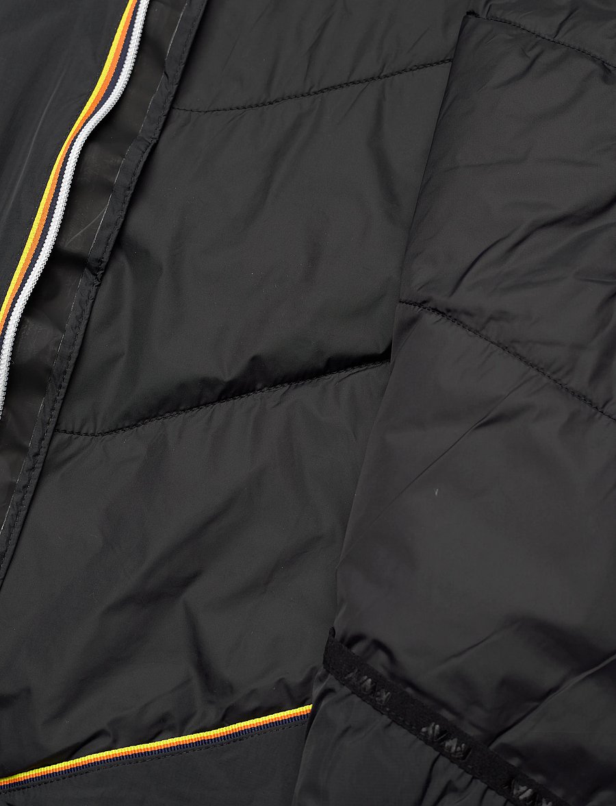 K-Way - LE VRAI 4.0 CLAUDE WARM - vestes de printemps - black pure - 4