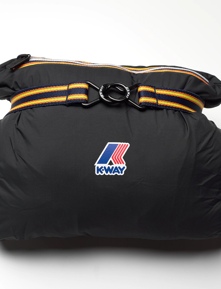 K-Way - LE VRAI 4.0 CLAUDE WARM - vestes de printemps - black pure - 5