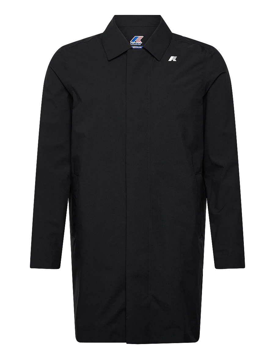 K-Way - KENLEY STRETCH 2L - léttir frakkar - black pure - 1