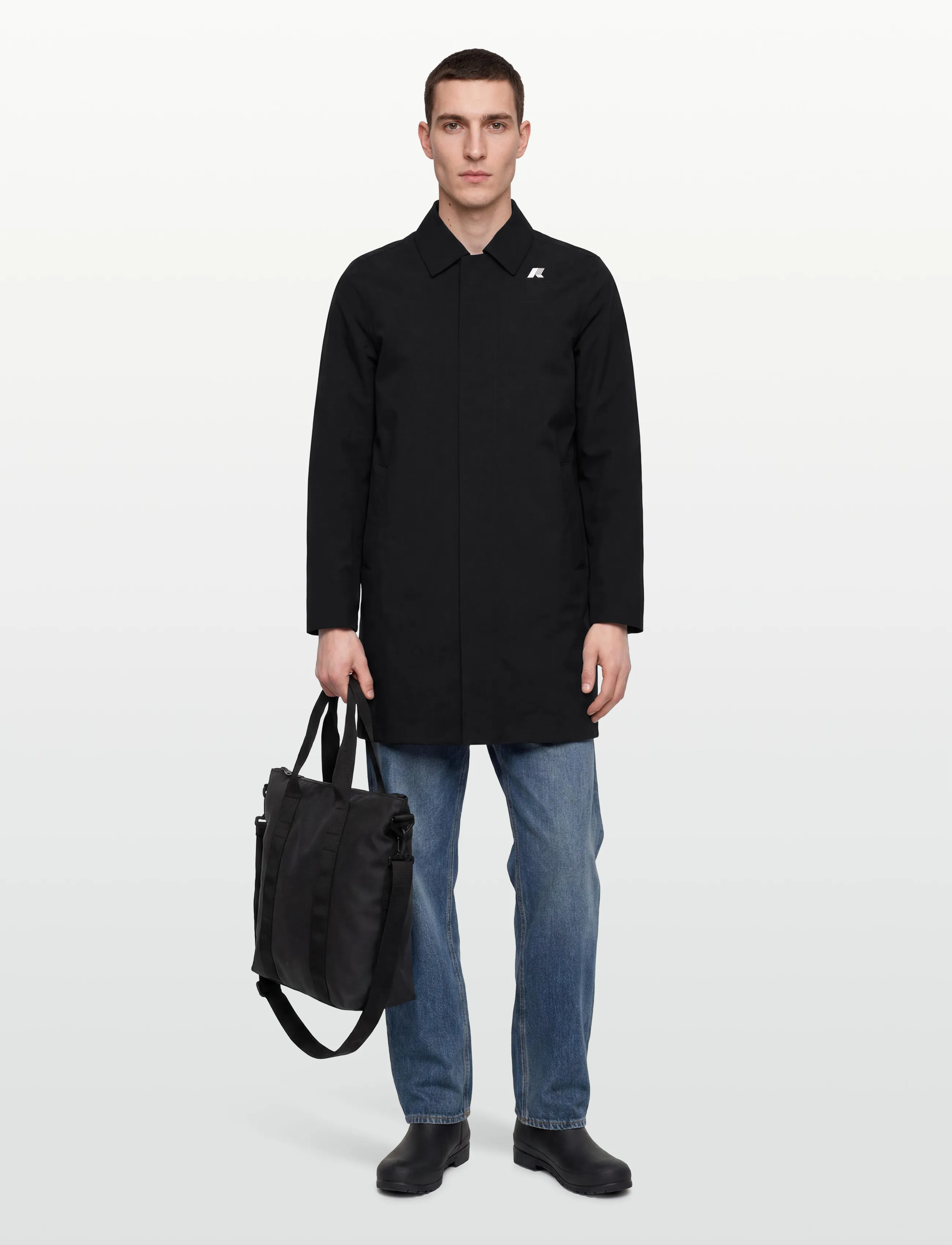 K-Way Kenley Stretch 2L, XL, Black, Frakker > Lette Frakker, Herre