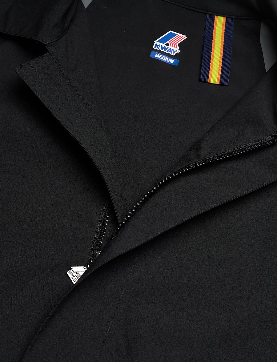 K-Way - KENLEY STRETCH 2L - léttir frakkar - black pure - 5