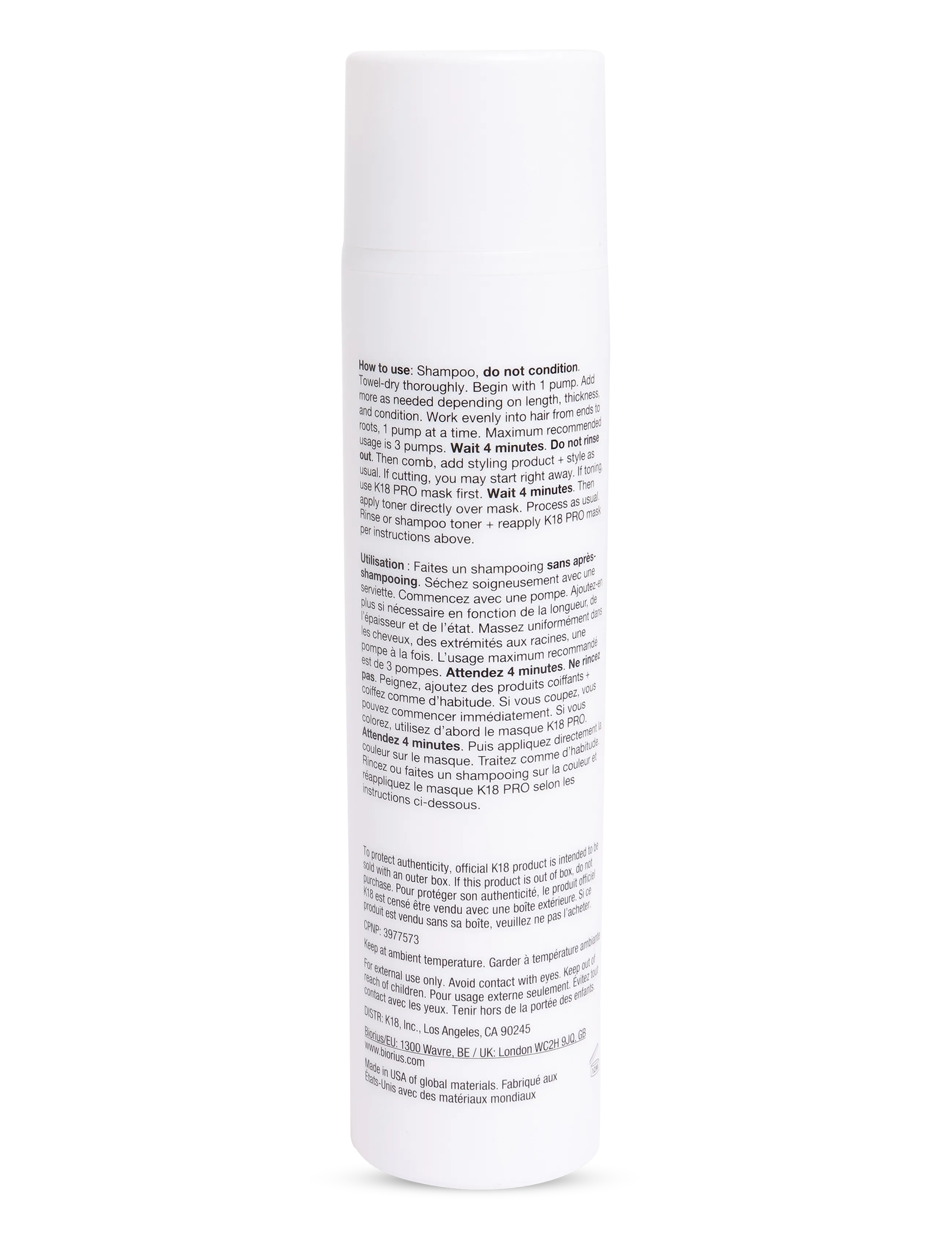 K18 - Leave-In Molecular Repair Hair Mask - zwischen 20€ und 50€ - clear - 1