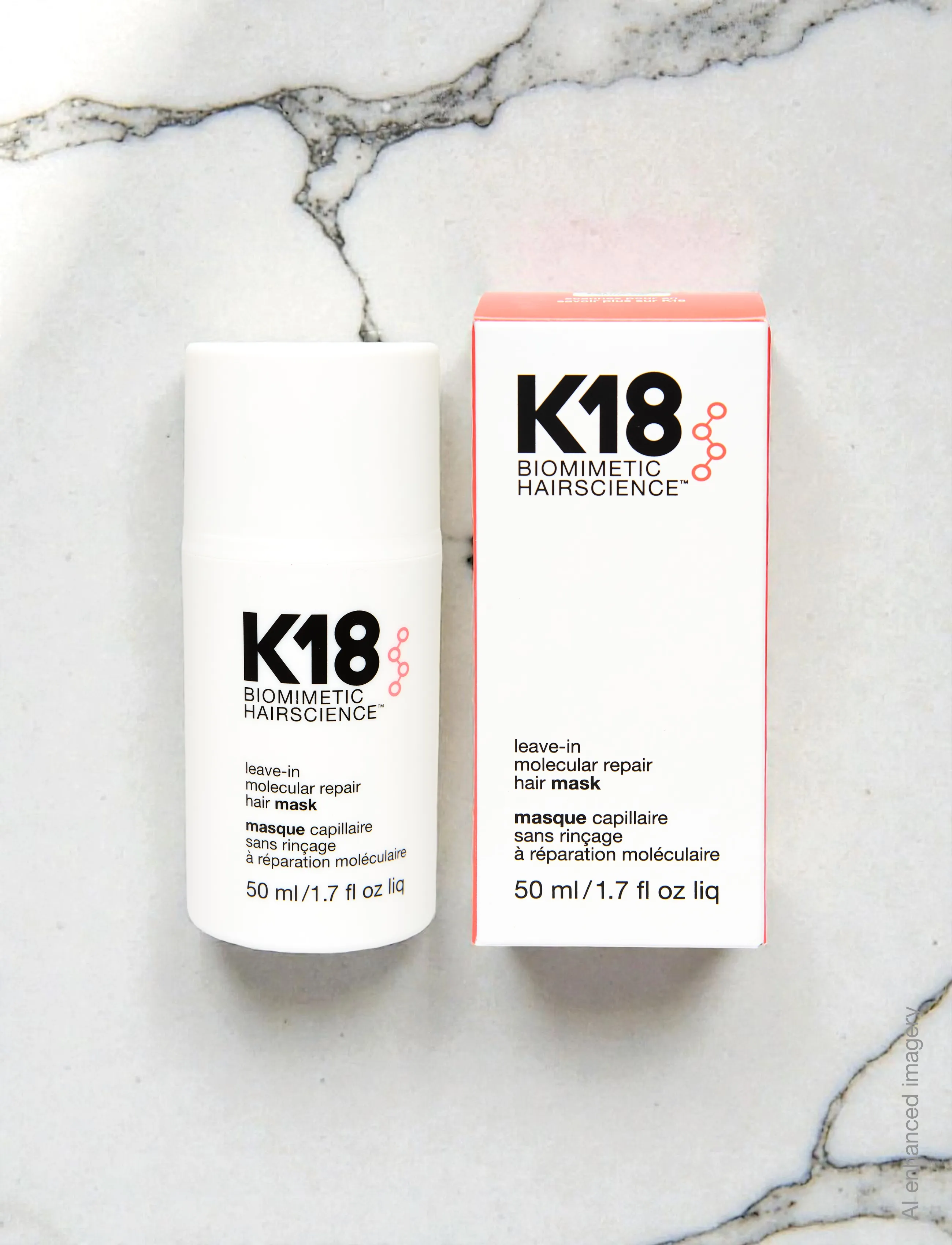 K18 K18 Leave-In Molecular Repair Hair Mask - Beauty för Män - CLEAR / undefined