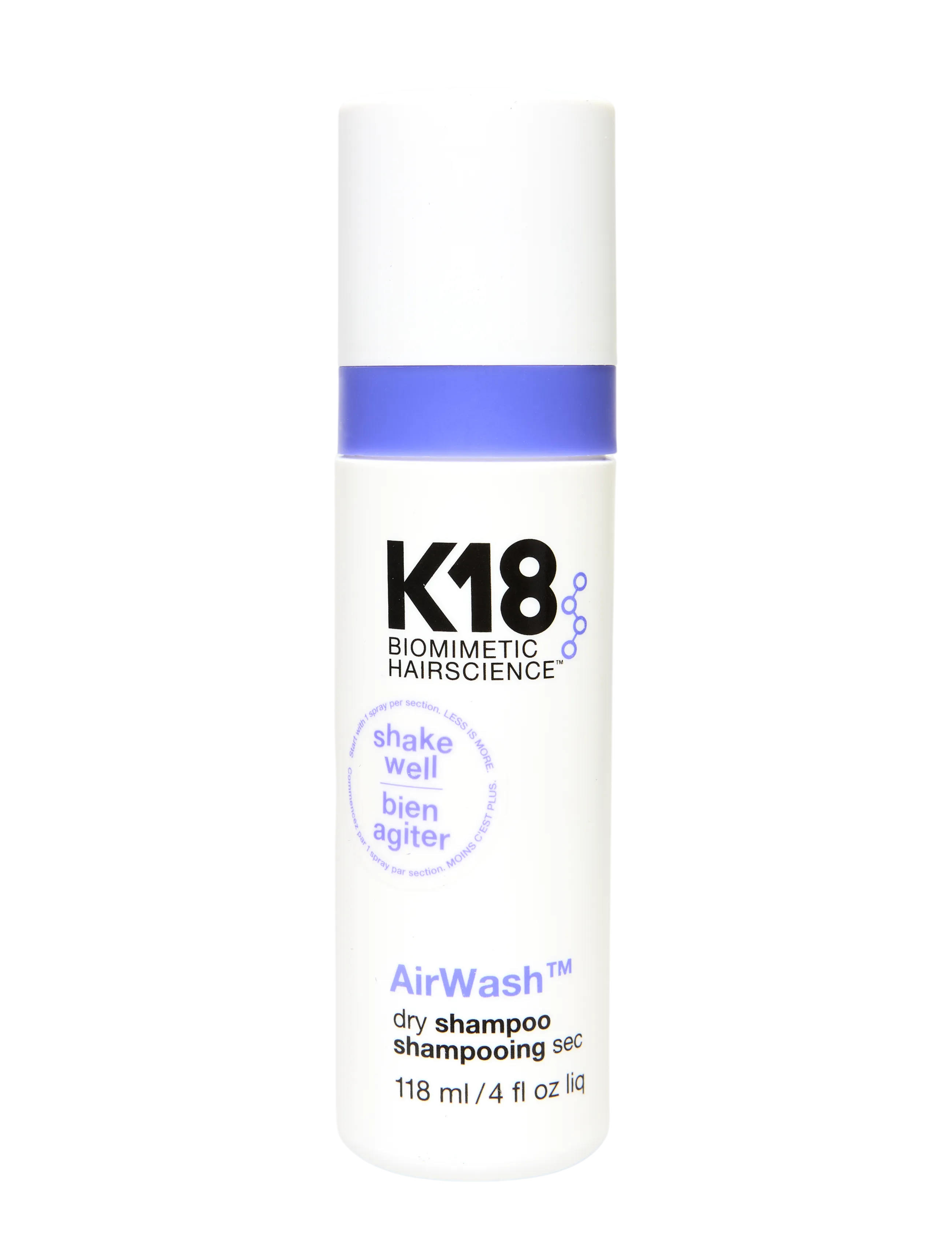 K18 K18 Airwash - Dry Shampoo, 118 ml - Mellan 500-1000 kr - CLEAR / undefined