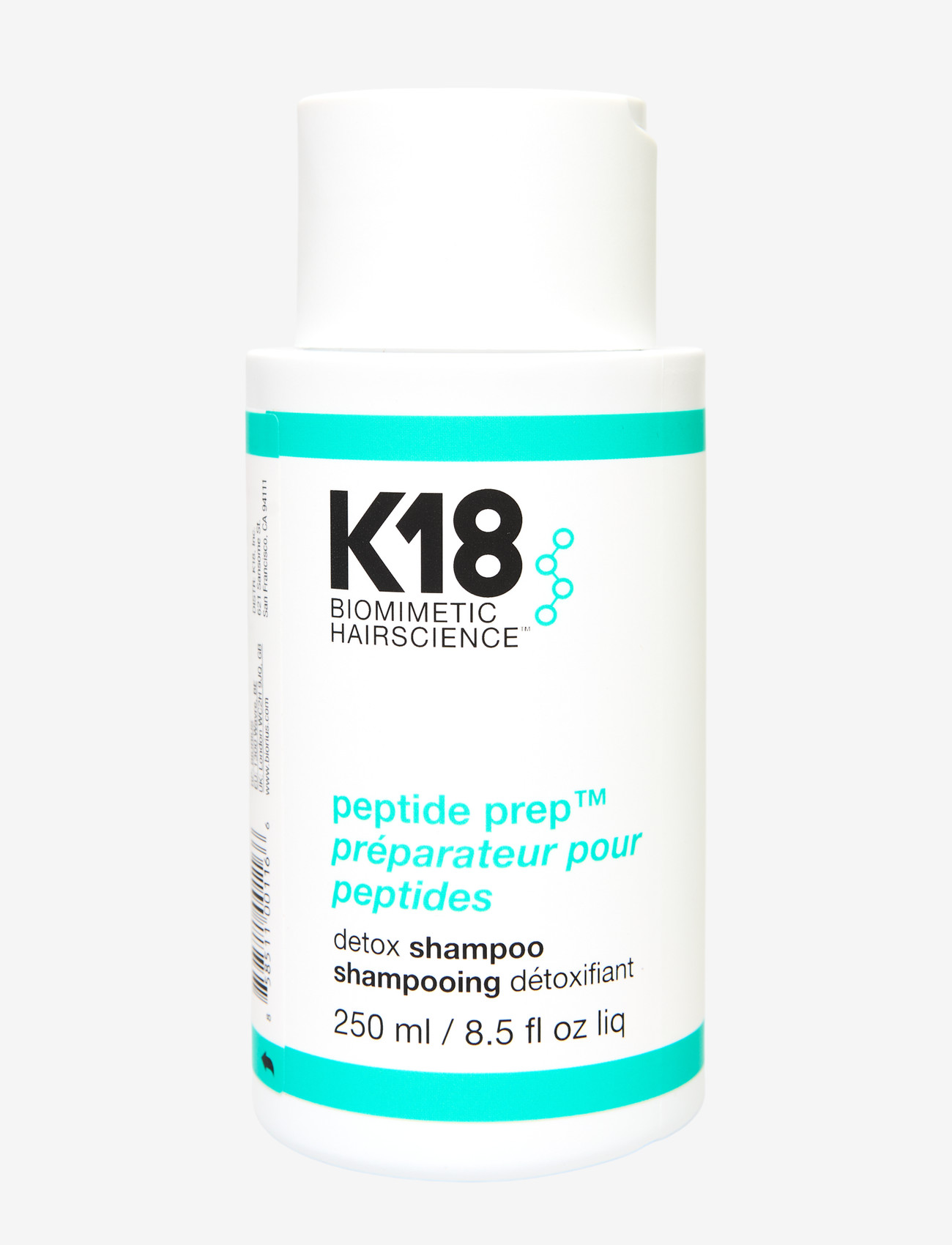 K18 - K18 Peptide Prep Detox Shampoo, 250 ml - shampoo - clear - 1