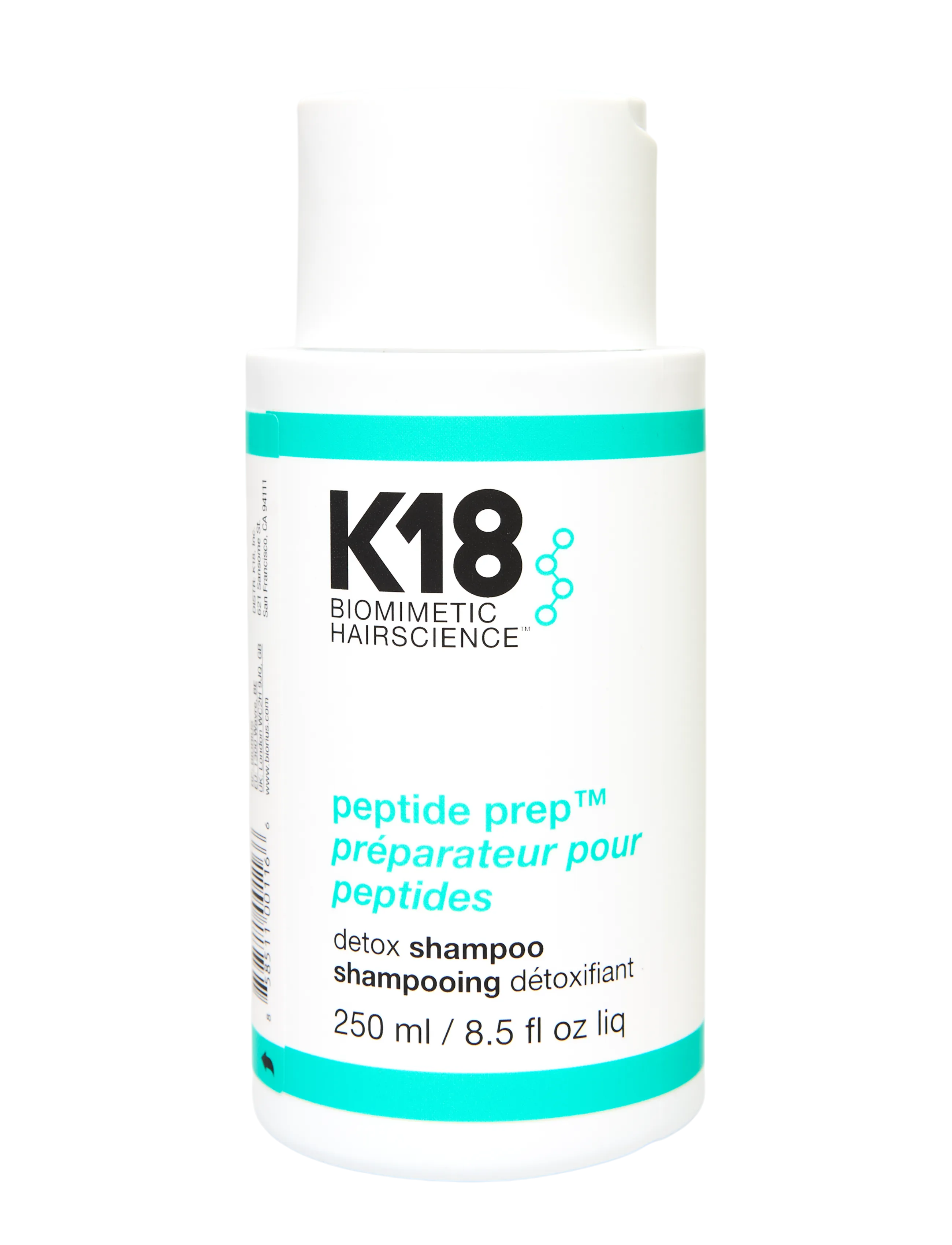 K18 K18 Peptide Prep Detox Shampoo, 250 ml - Hårprodukter - CLEAR / undefined